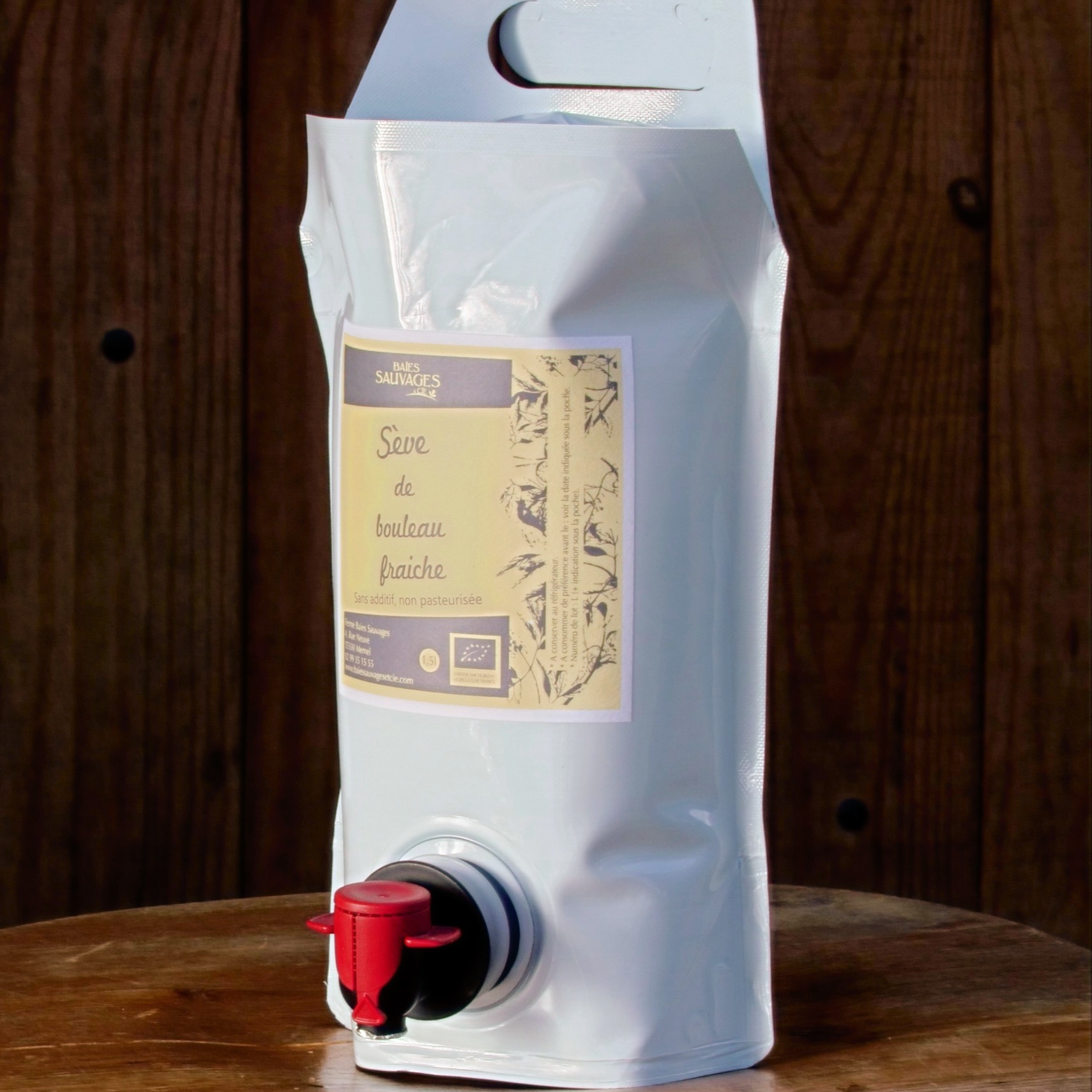 Sève de bouleau fraîche - 1,5l