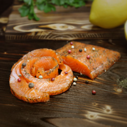 COEUR de TRUITE GRAVLAX - 120g