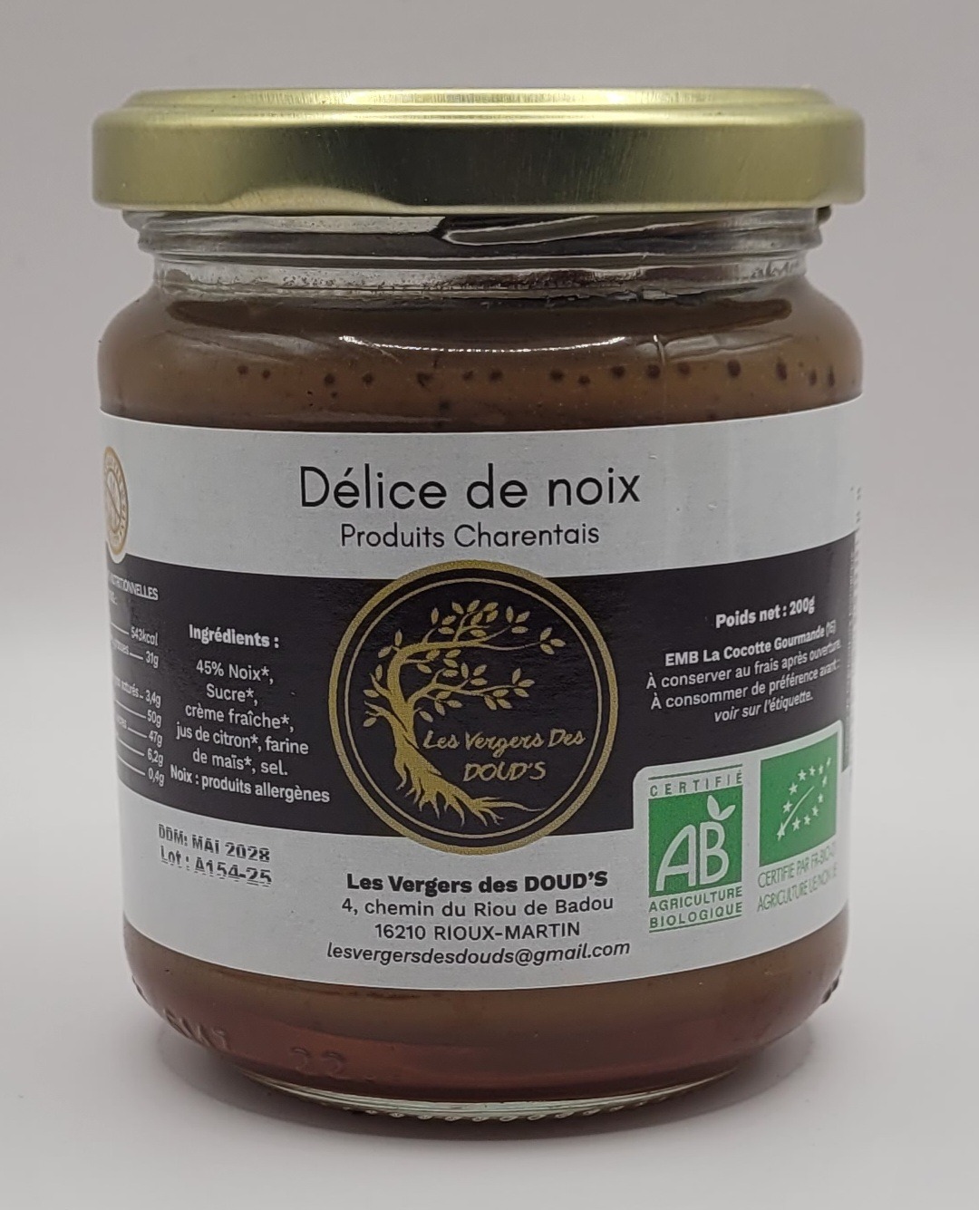 Délice de noix 200gr