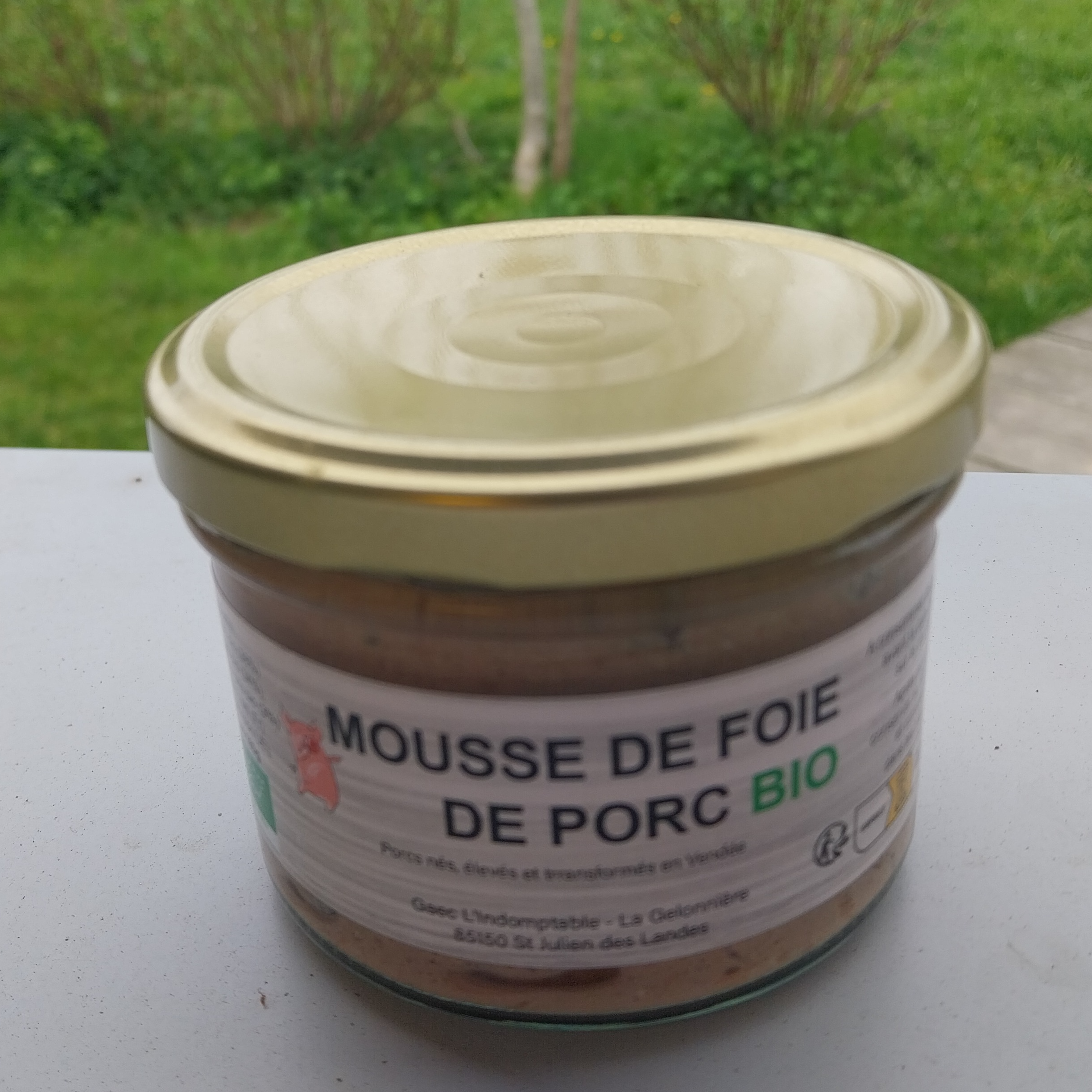 Mousse de foie de porc