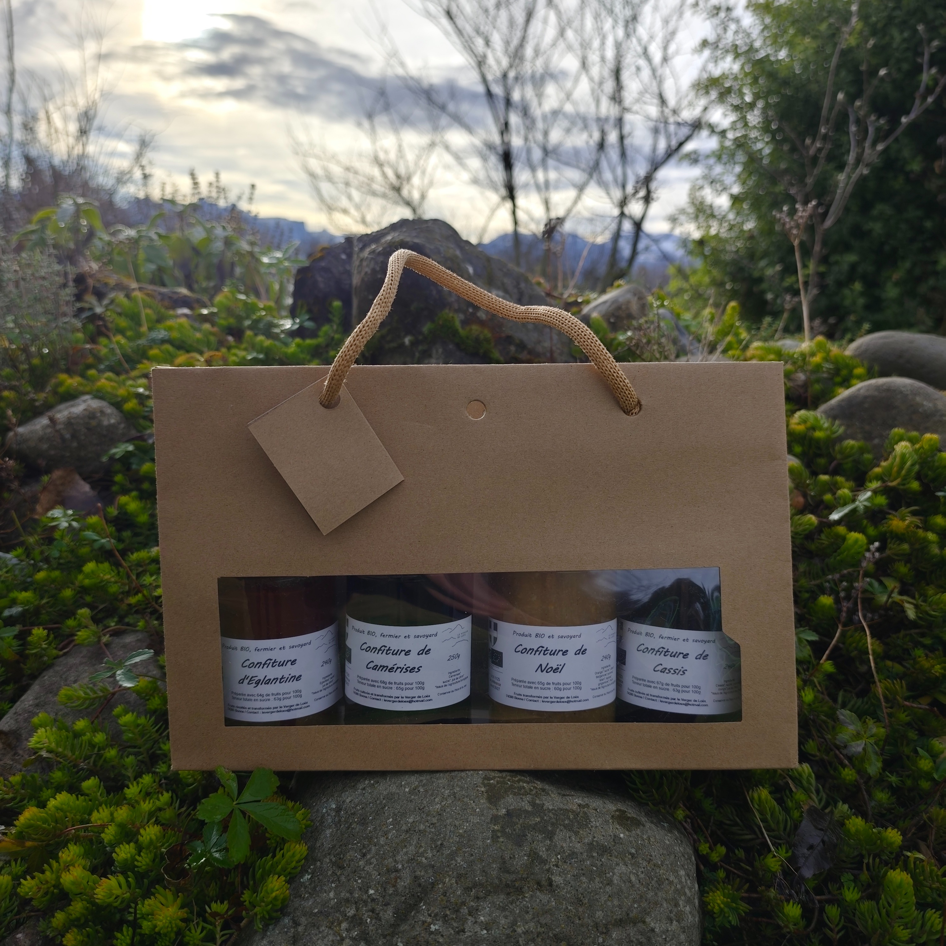 Coffret 4x confitures