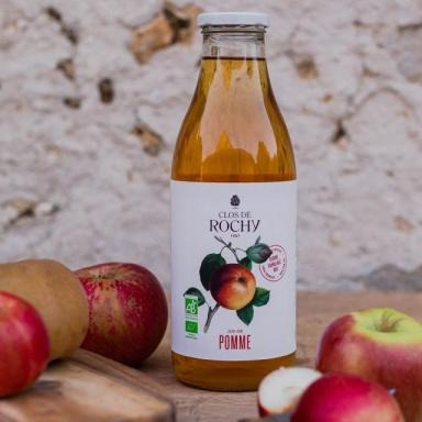 Jus de pomme bio local - Clos de Rochy à Charny