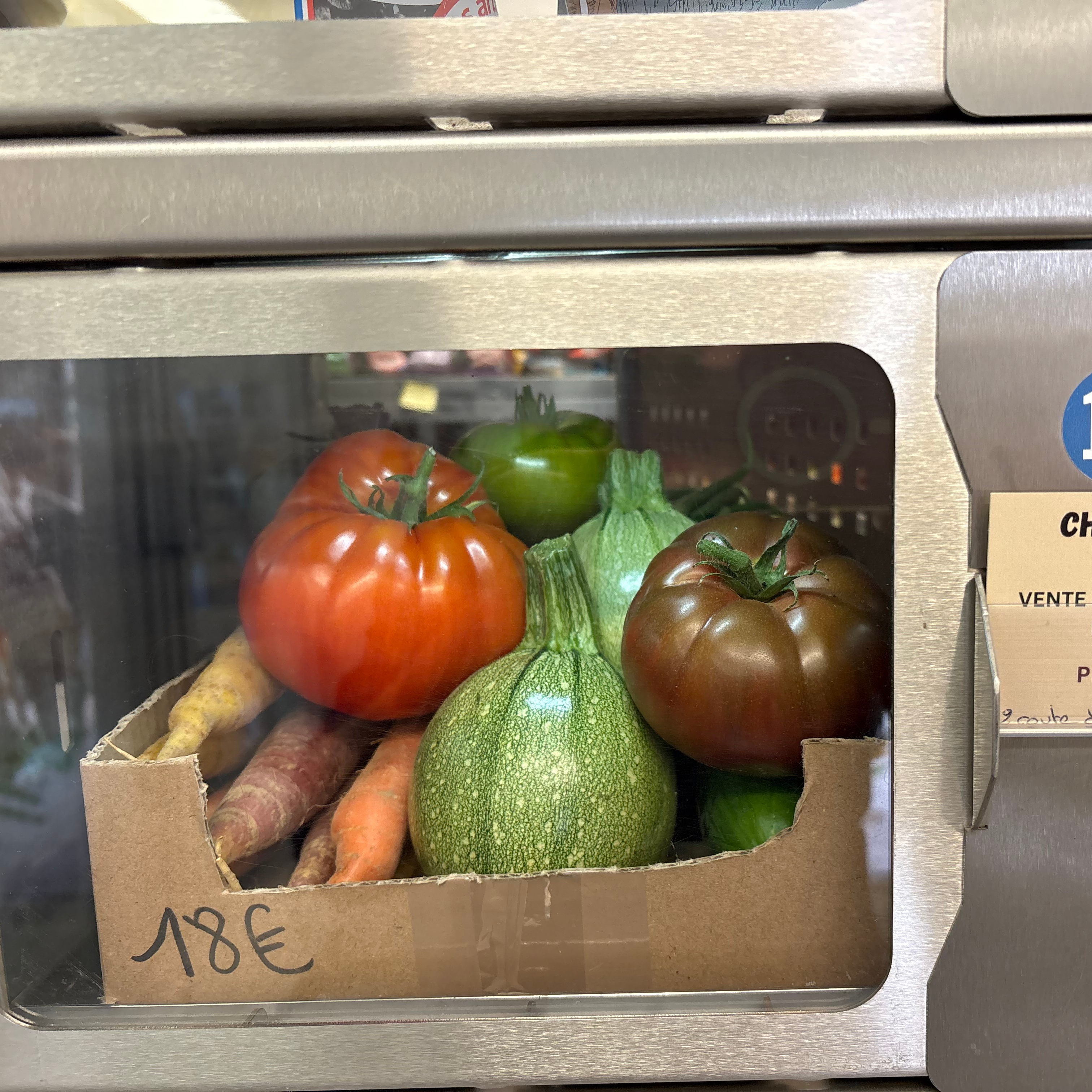 Panier de légumes BIO