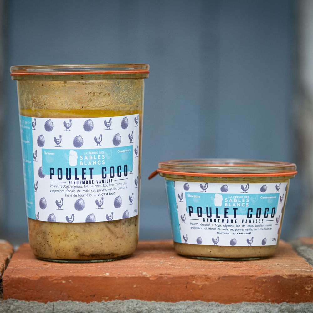 Poulet coco-gingembre-vanille