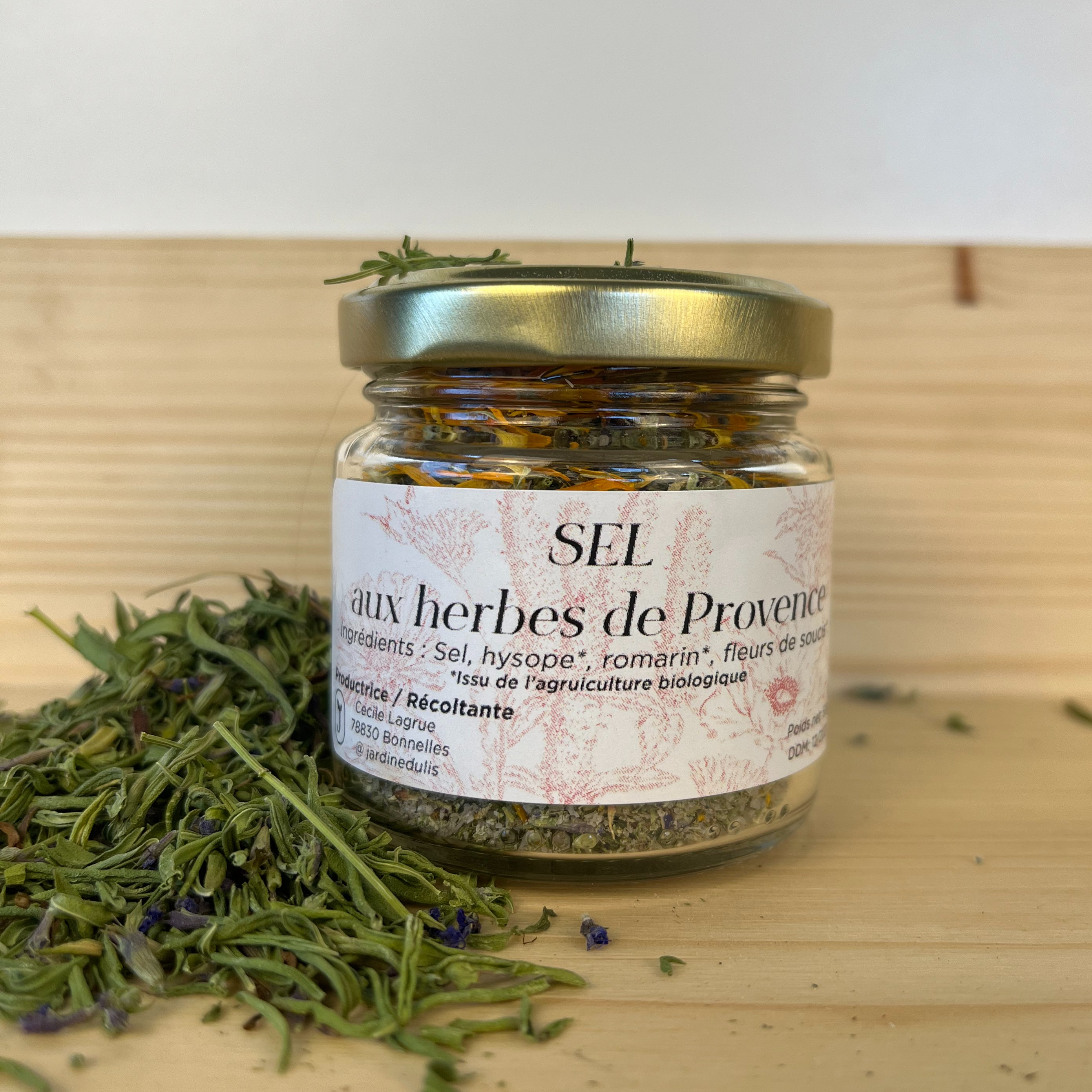 Sel aux herbes provençales Bio - 50g