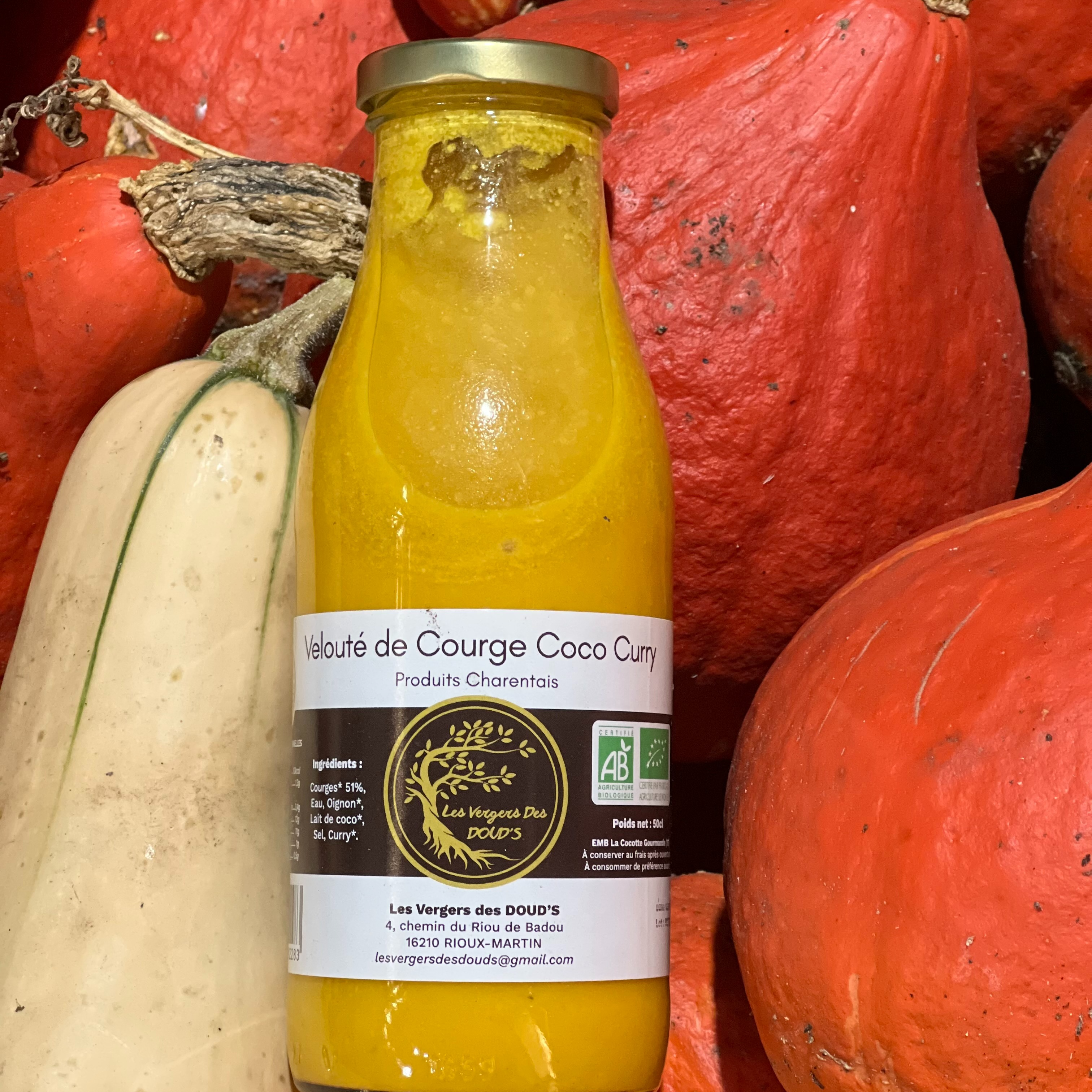 Velouté de courges Coco Curry, 0,5 L