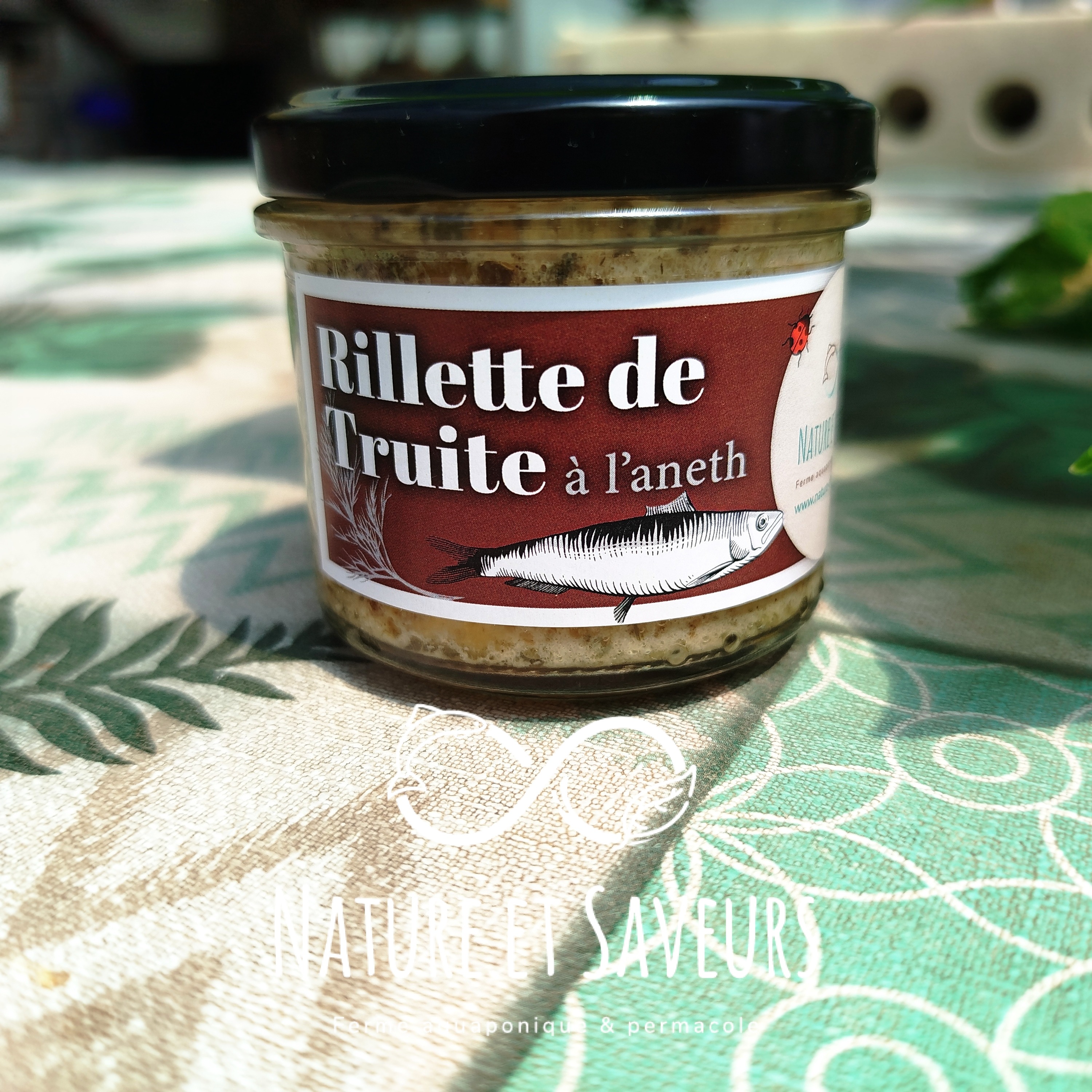 Rillettes de Truite Blanche à l'Aneth - 100g