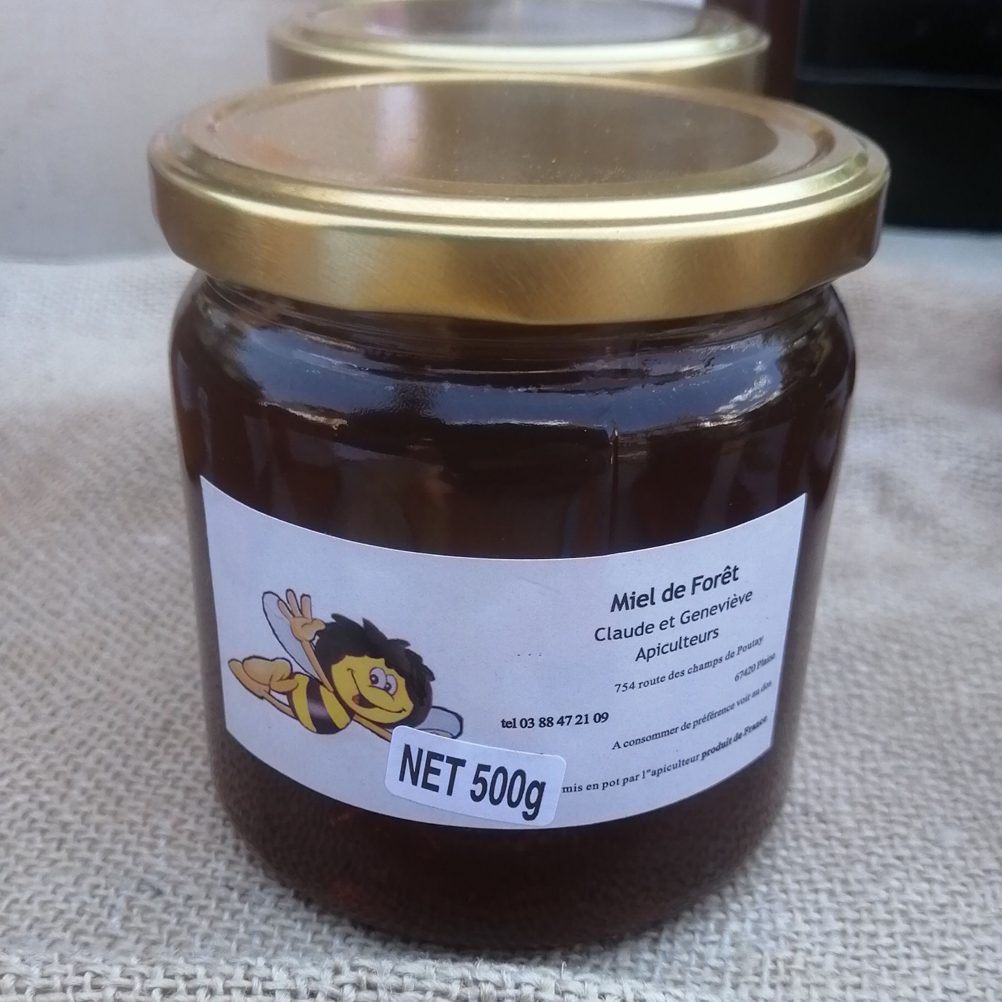 Miel de Forêt - 500g - Rucher Miel'Air