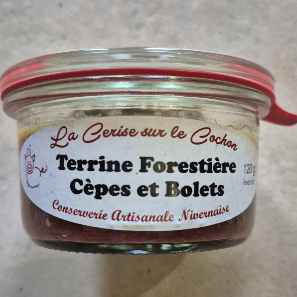 Terrine Forestière Cèpes et Bolets - 120g