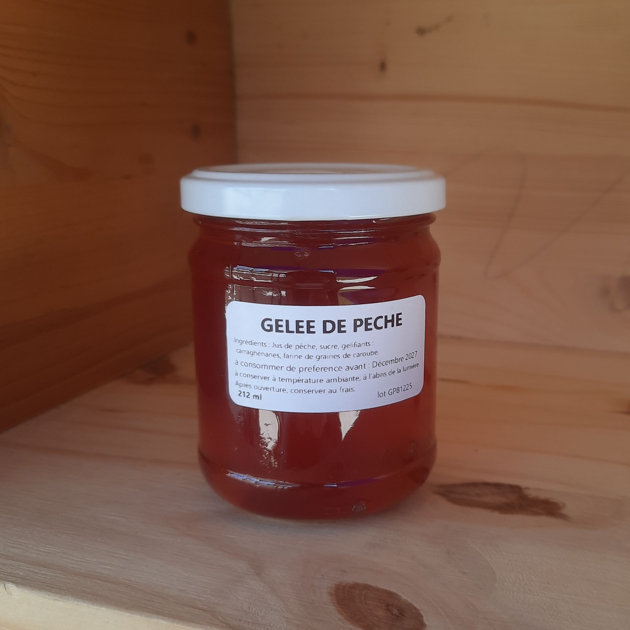 Gelée de Pêche - 212ml