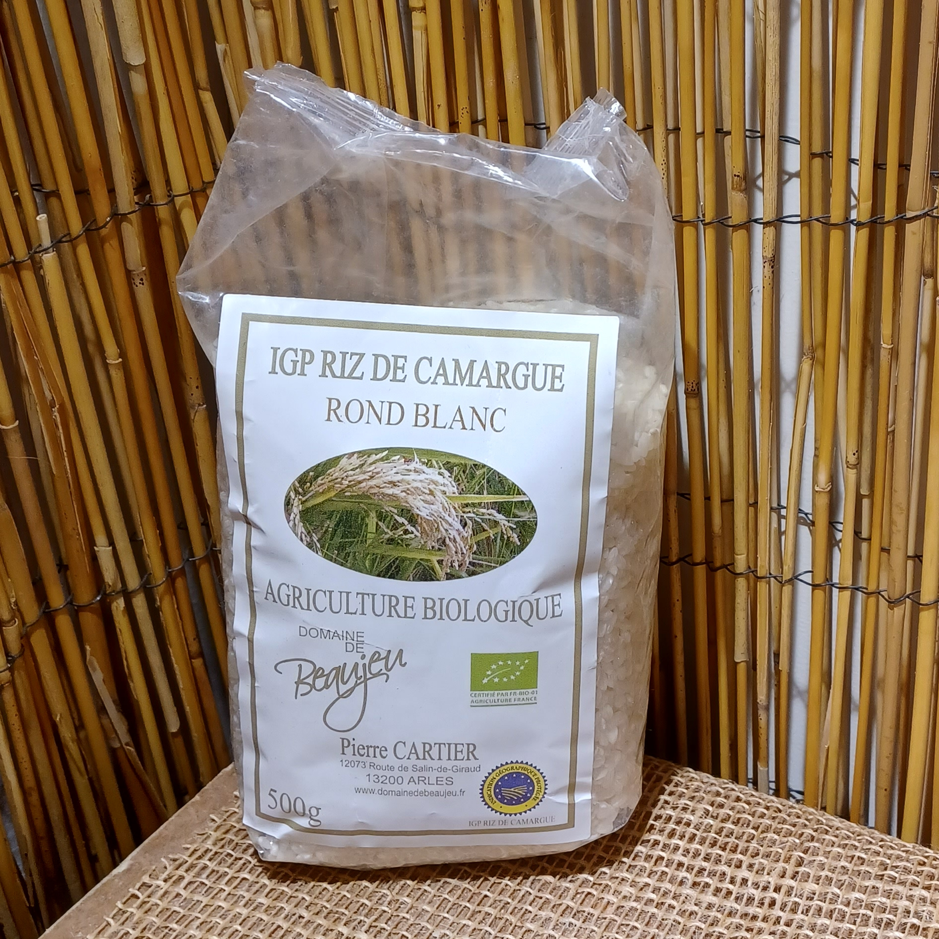Riz Rond Blanc de Camargue - 500g