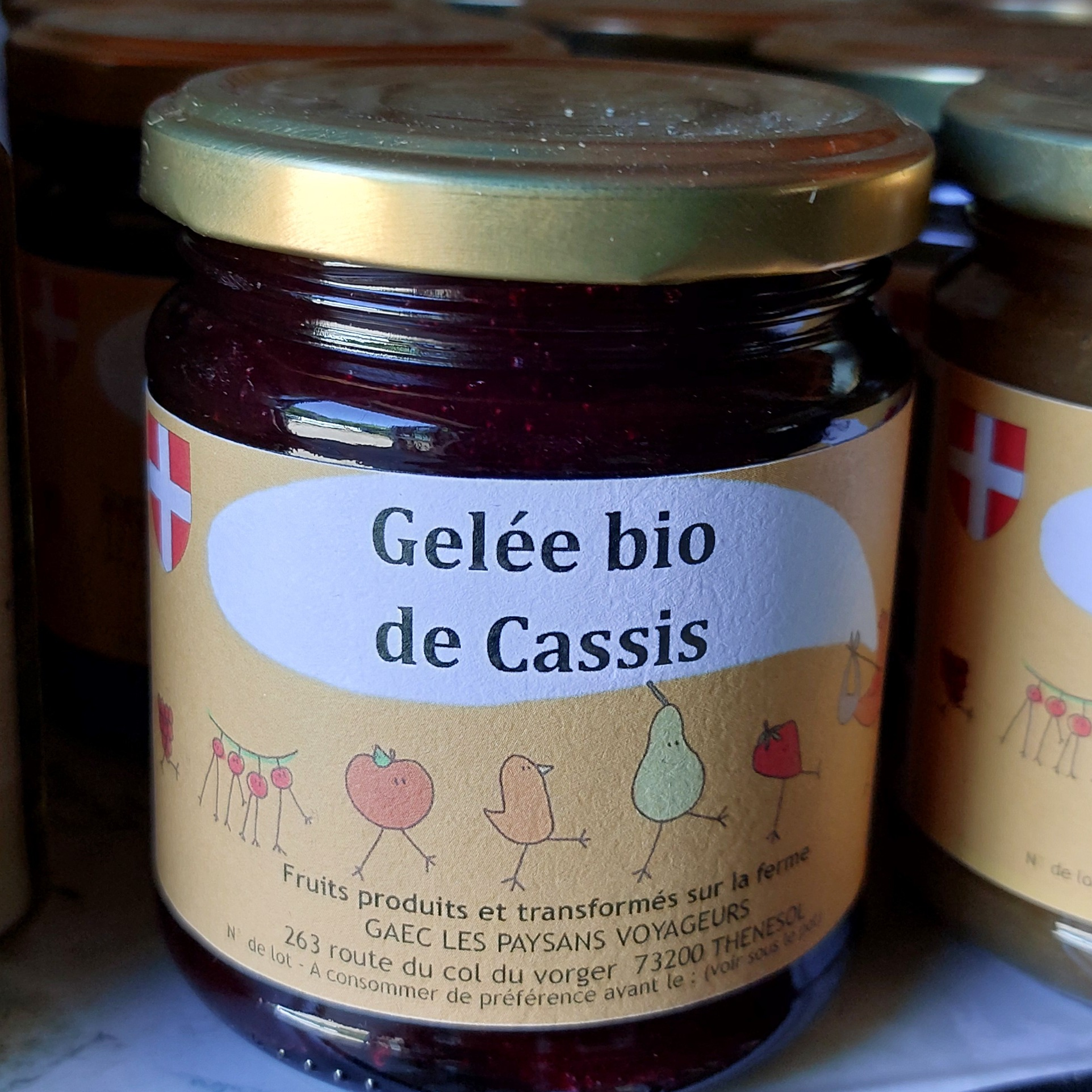 Gelée de Cassis (1 pot de 250g)