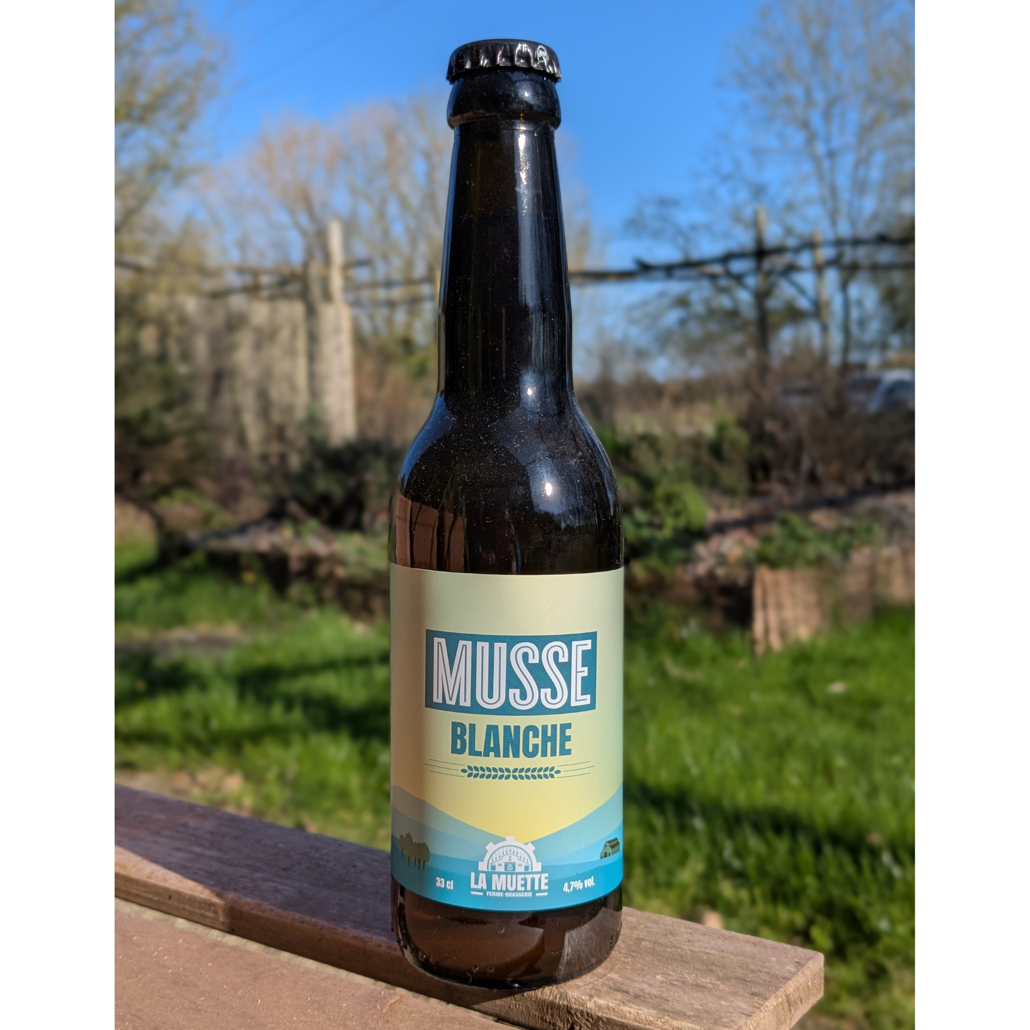 La musse - blanche - 330ml