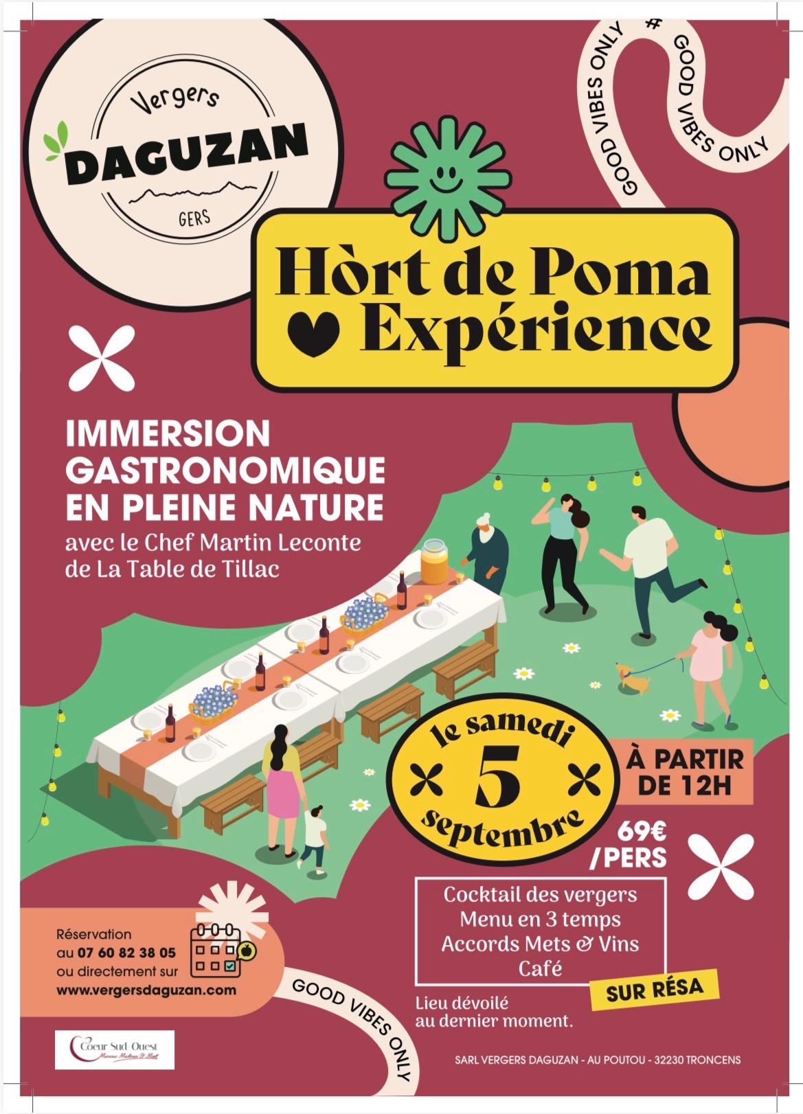 Hòrt de Poma expérience - Menu enfant