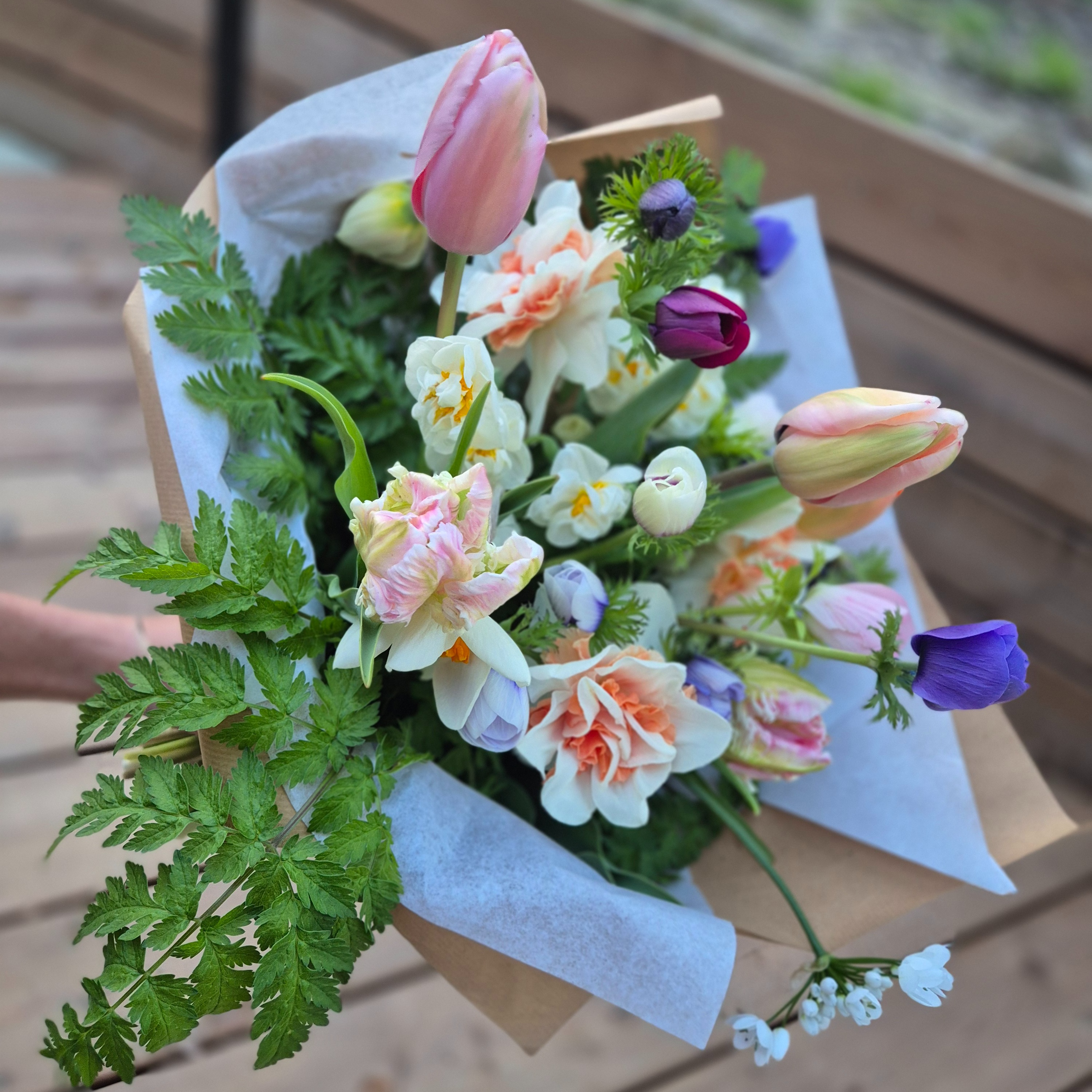 Bouquet champêtre très grand