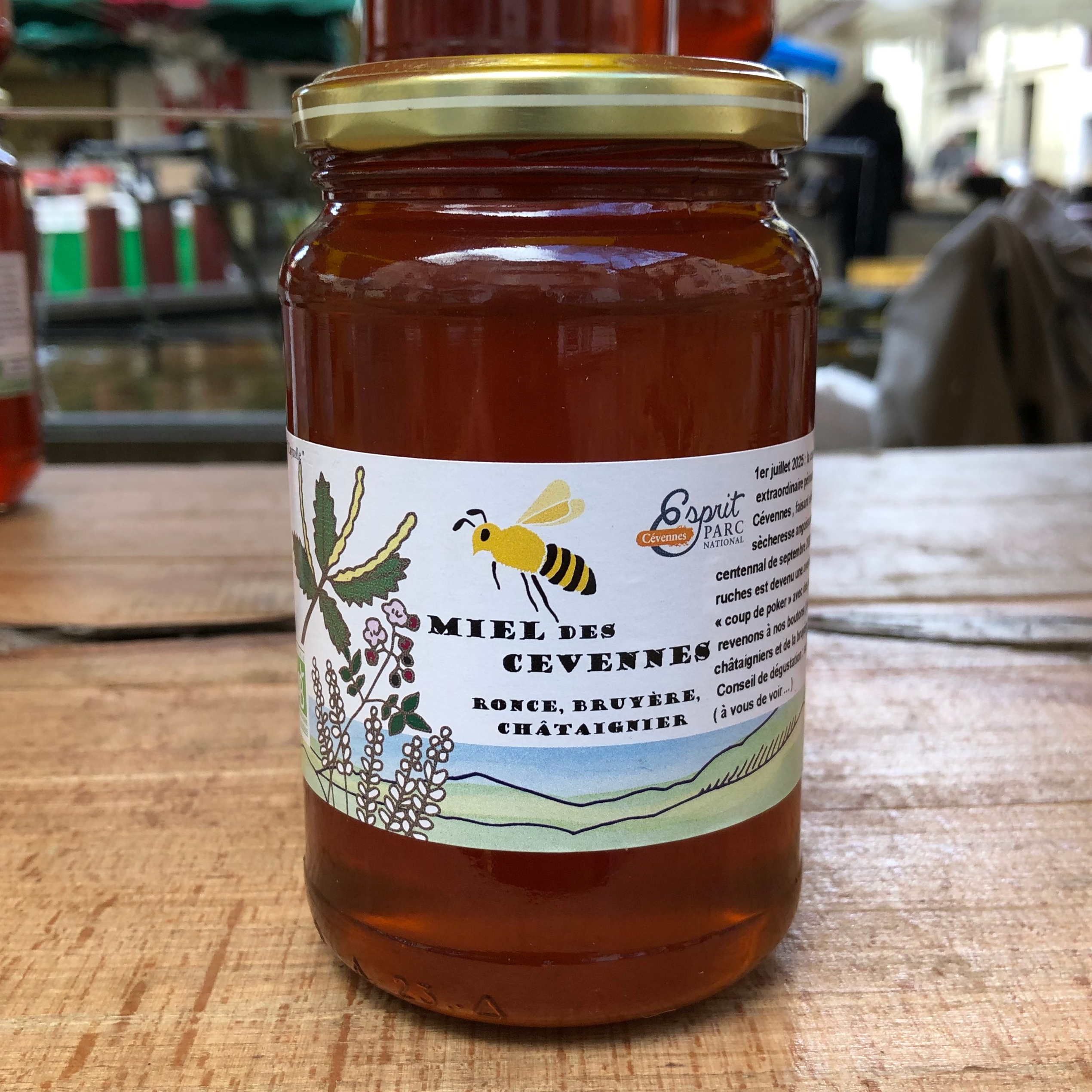 Miel des Cévennes IGP - BIO - Esprit Parc