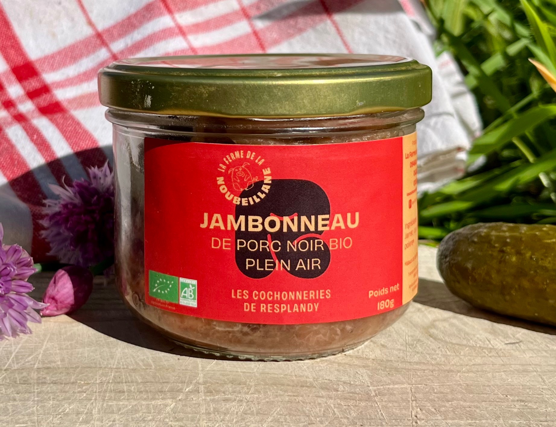 Jambonneau Porc Noir BIO - 180g