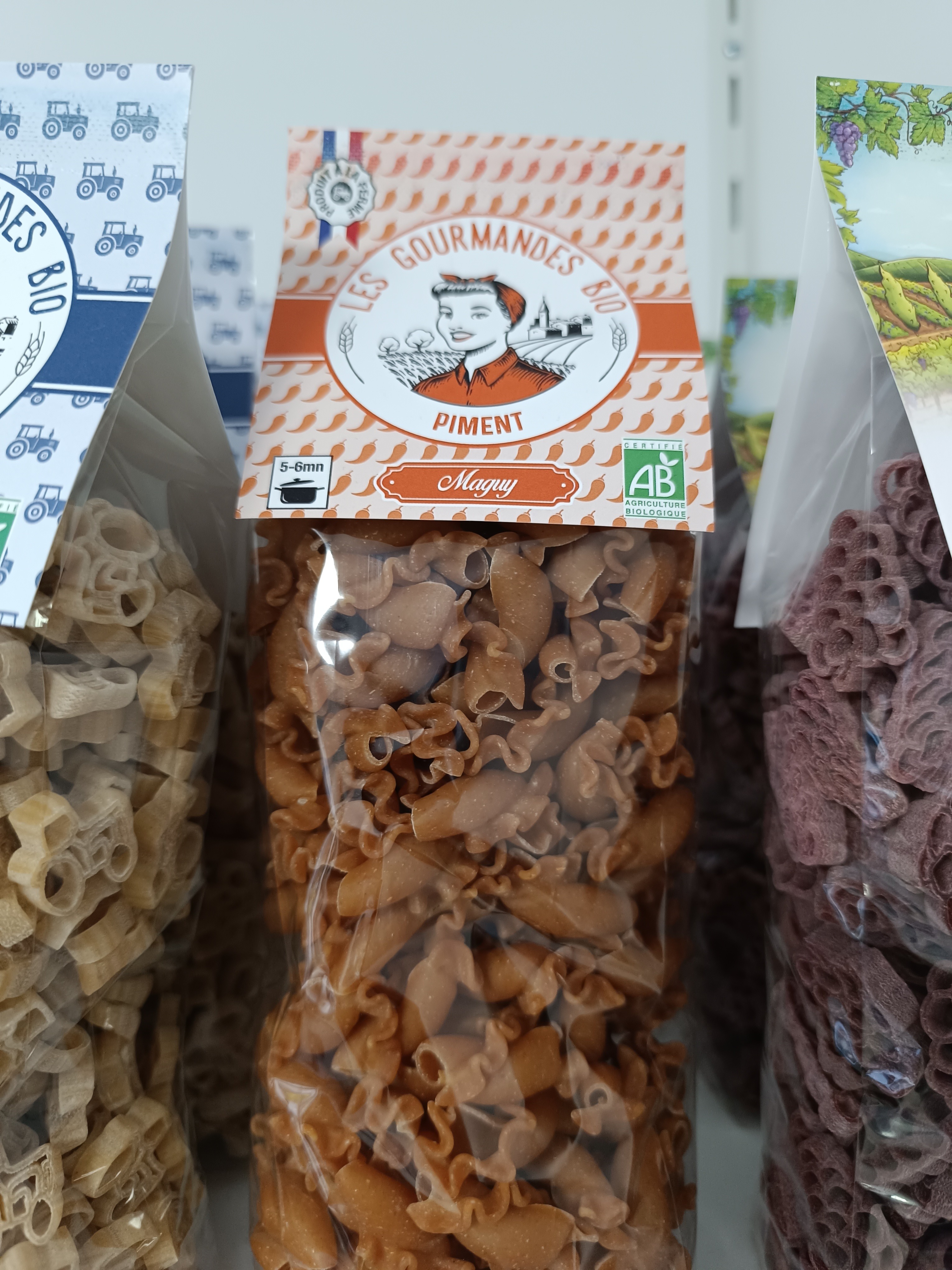 Pâtes Sachet Piment bio 240g