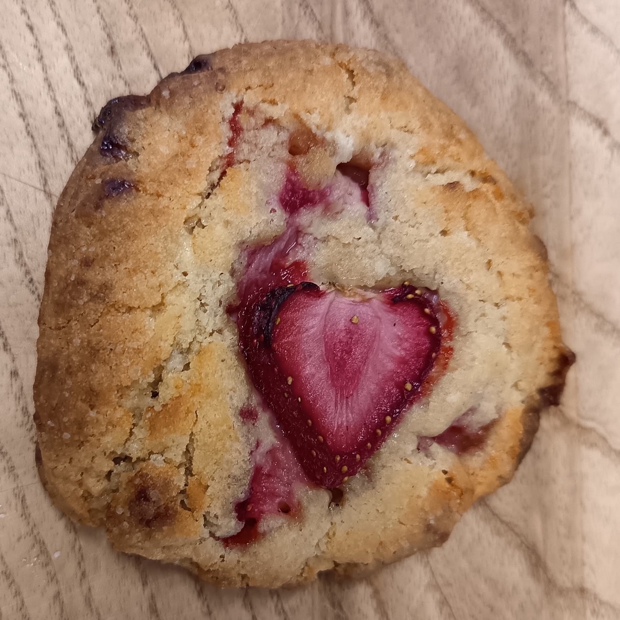 Cookie fraises 🍓 chocolat blanc