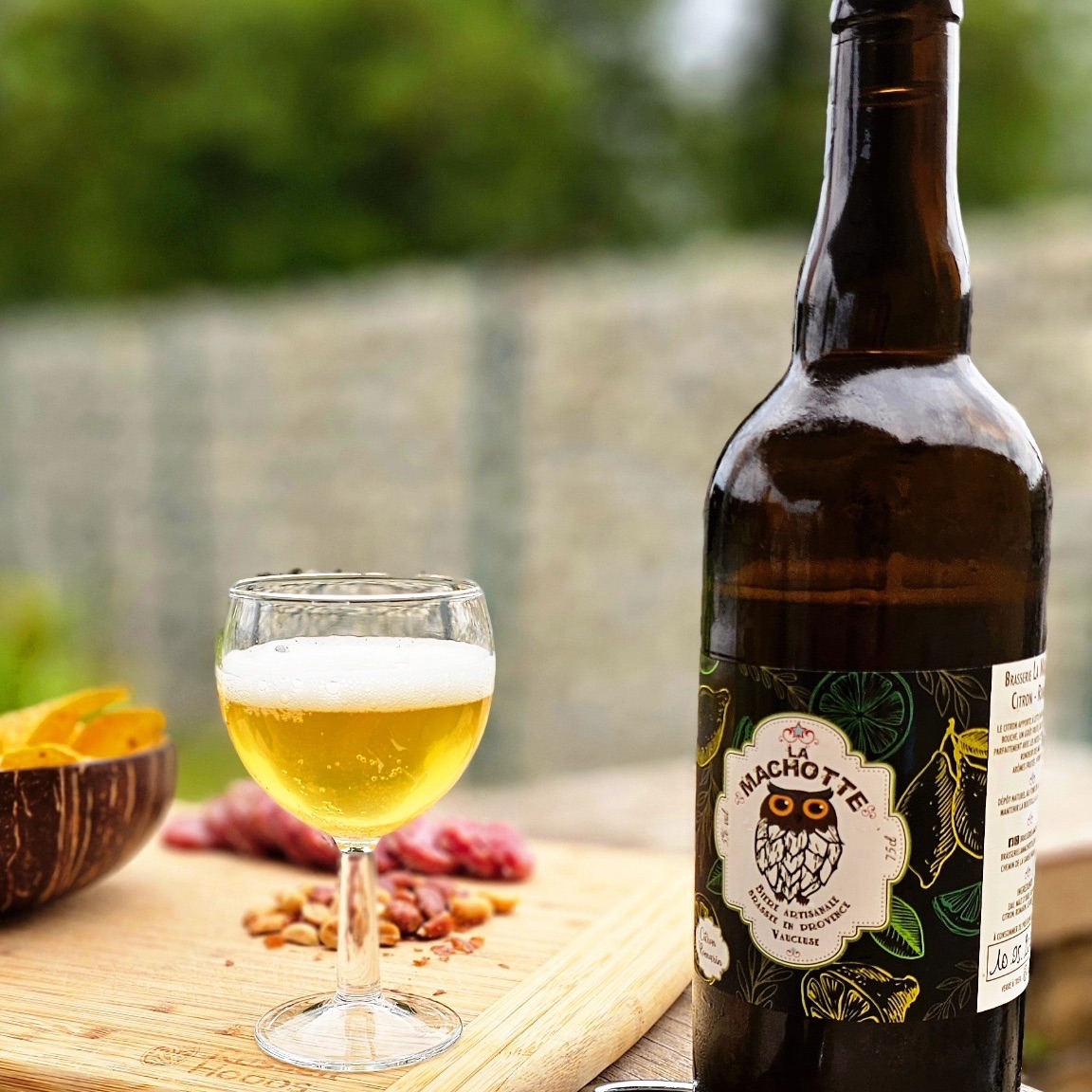 Bière citron romarin