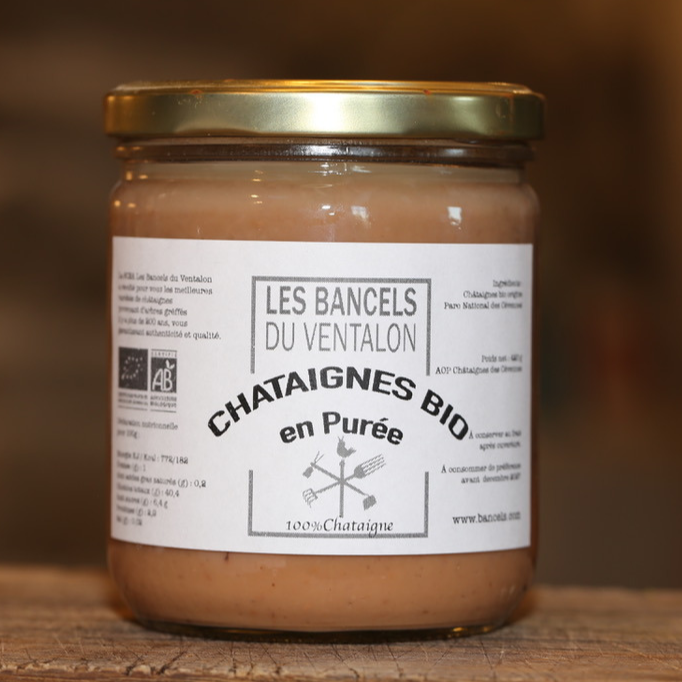 Purée de Châtaignes 0 sucre ajouté 400g