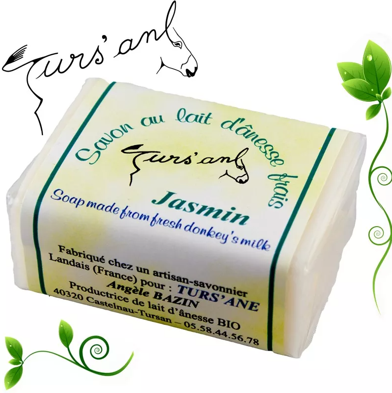 SAVON AU LAIT FRAIS D'ANESSE BIO JASMIN - 100g