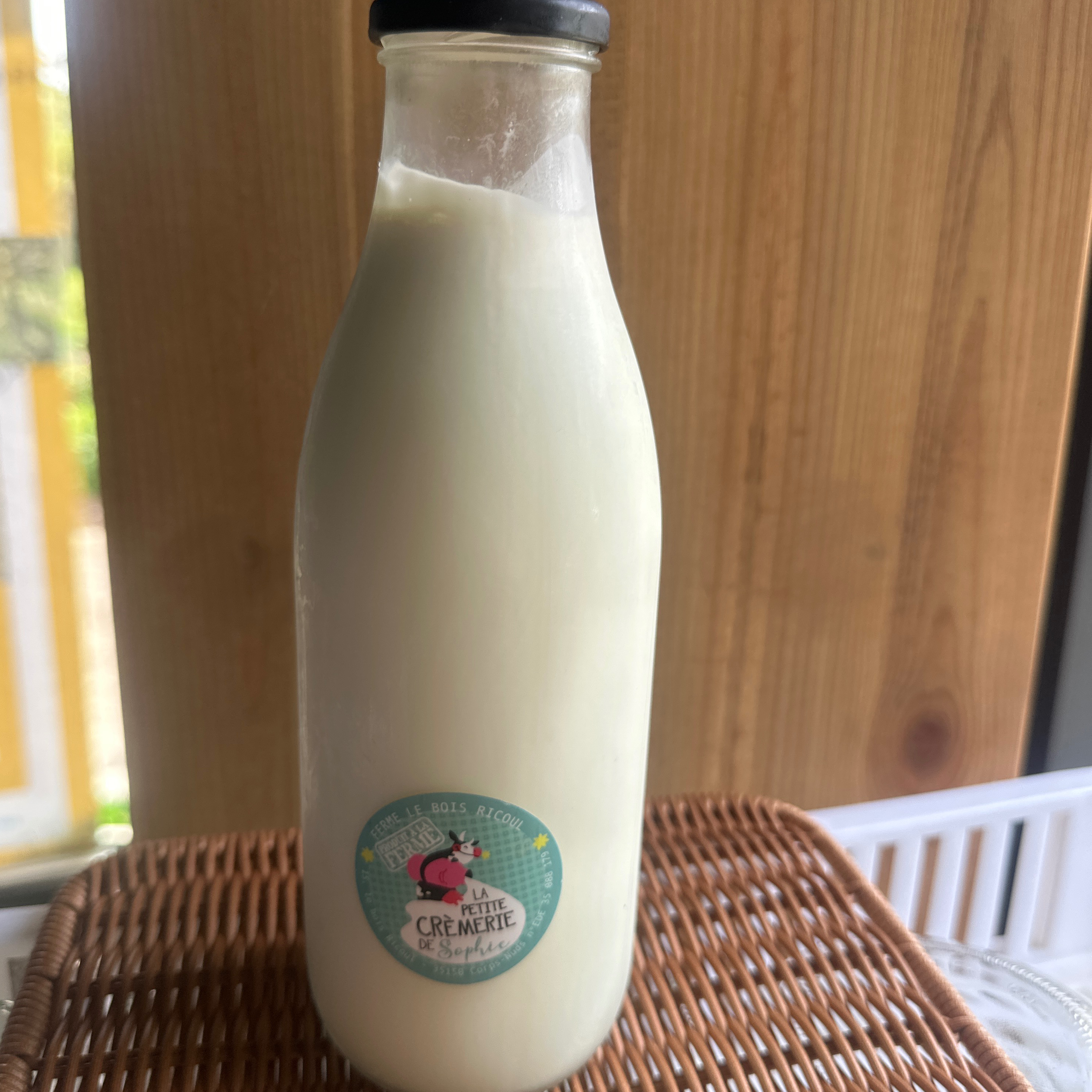Bouteille lait cru - 1l