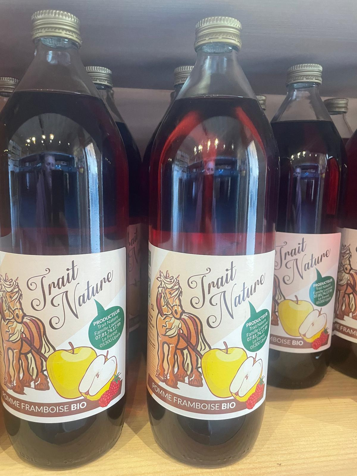 Jus de pomme - framboise - 1l