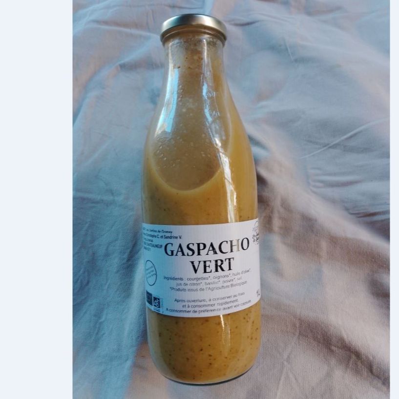 gaspacho de courgette - 1l