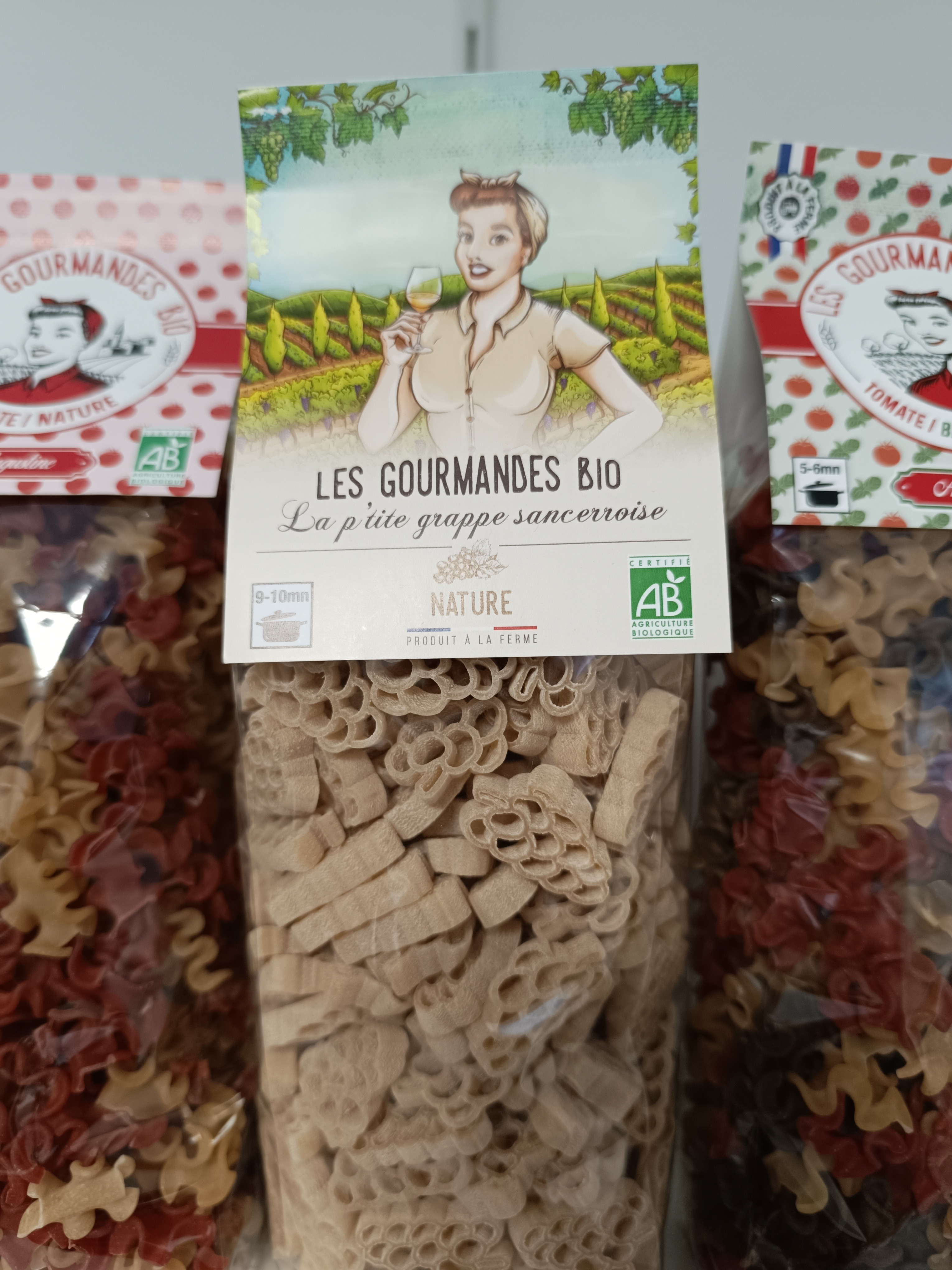 Pâtes Sachet Grappe Nature bio 280g