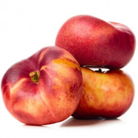 Nectarine blanche plate