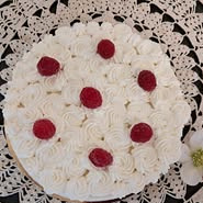 vacherin vanille fruits rouges