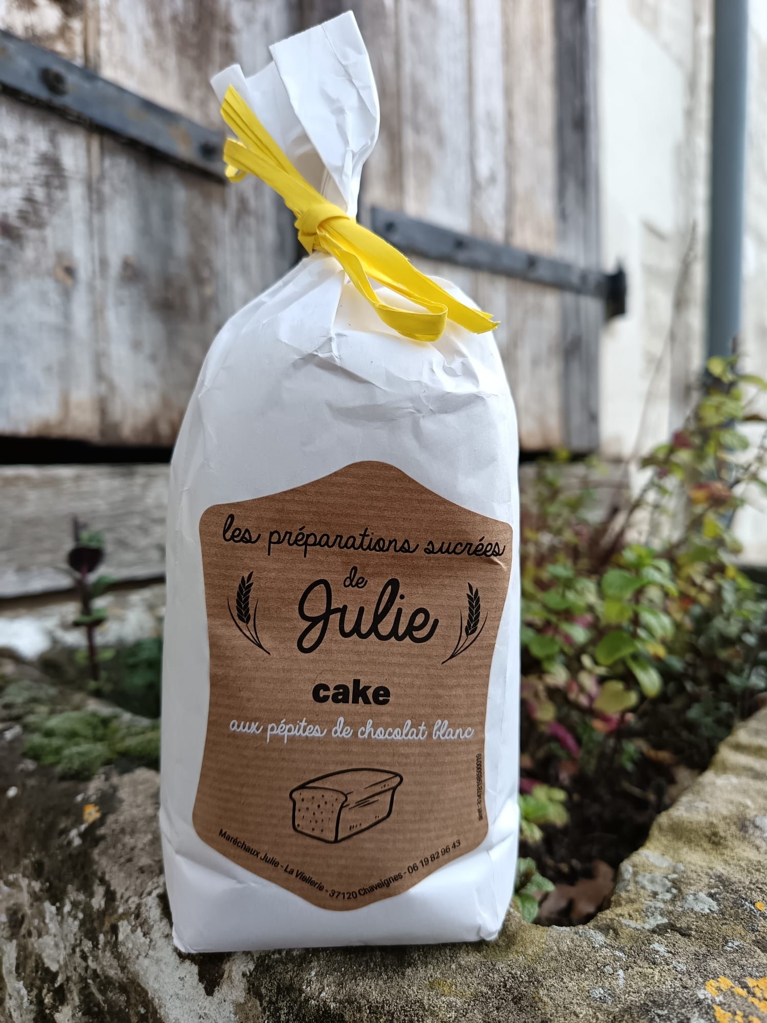 Préparation Cake aux pépite de chocolat blanc - 500g