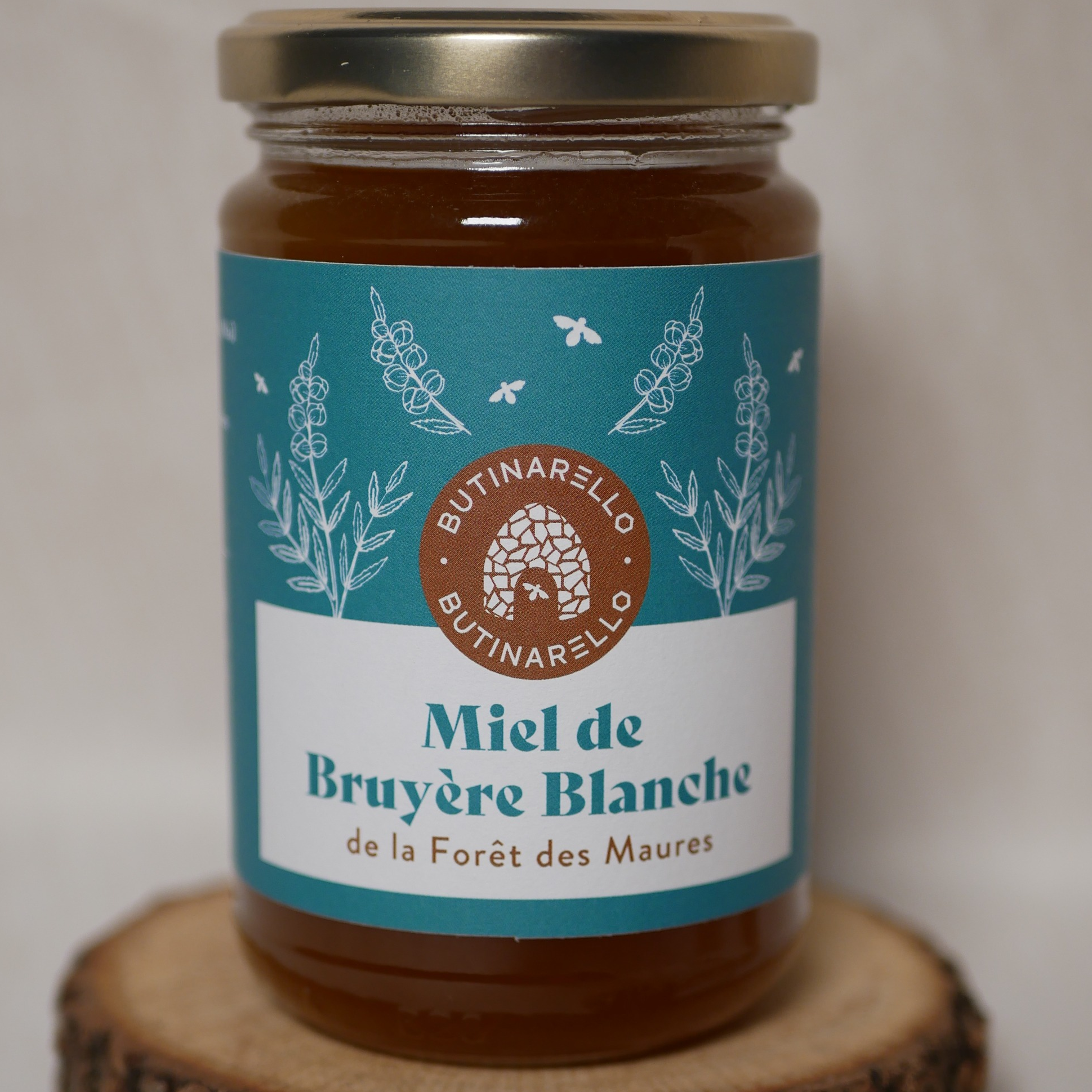 Miel de Bruyère Blanche BIO et IGP - 400g - 400g
