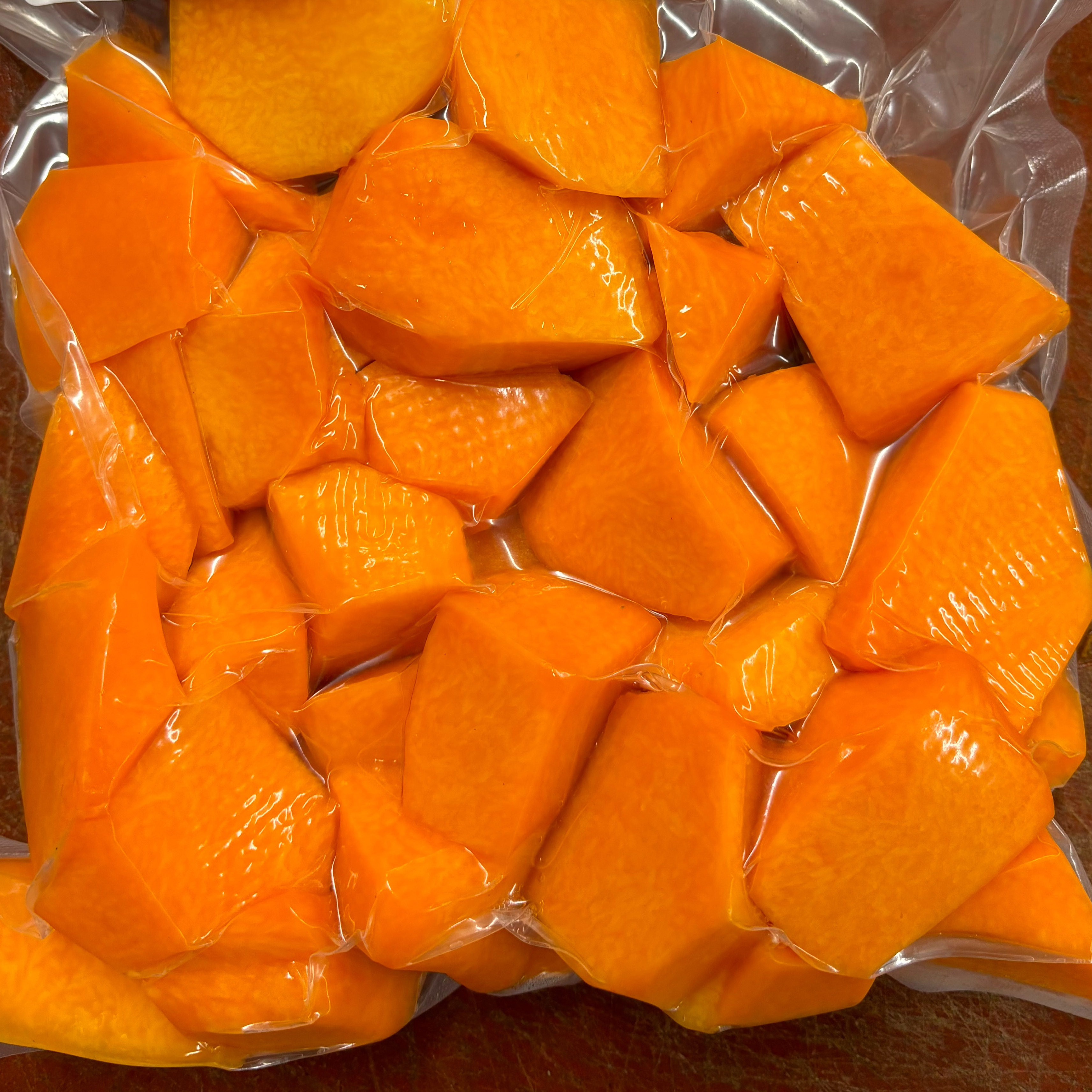 Courge muscade (cubes) 1kg