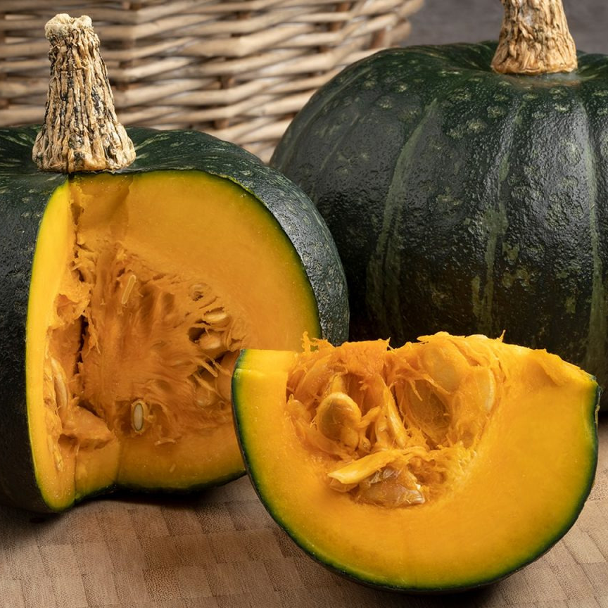 Courge kabocha (pièce ou 1/2 pièce) - 1,4kg