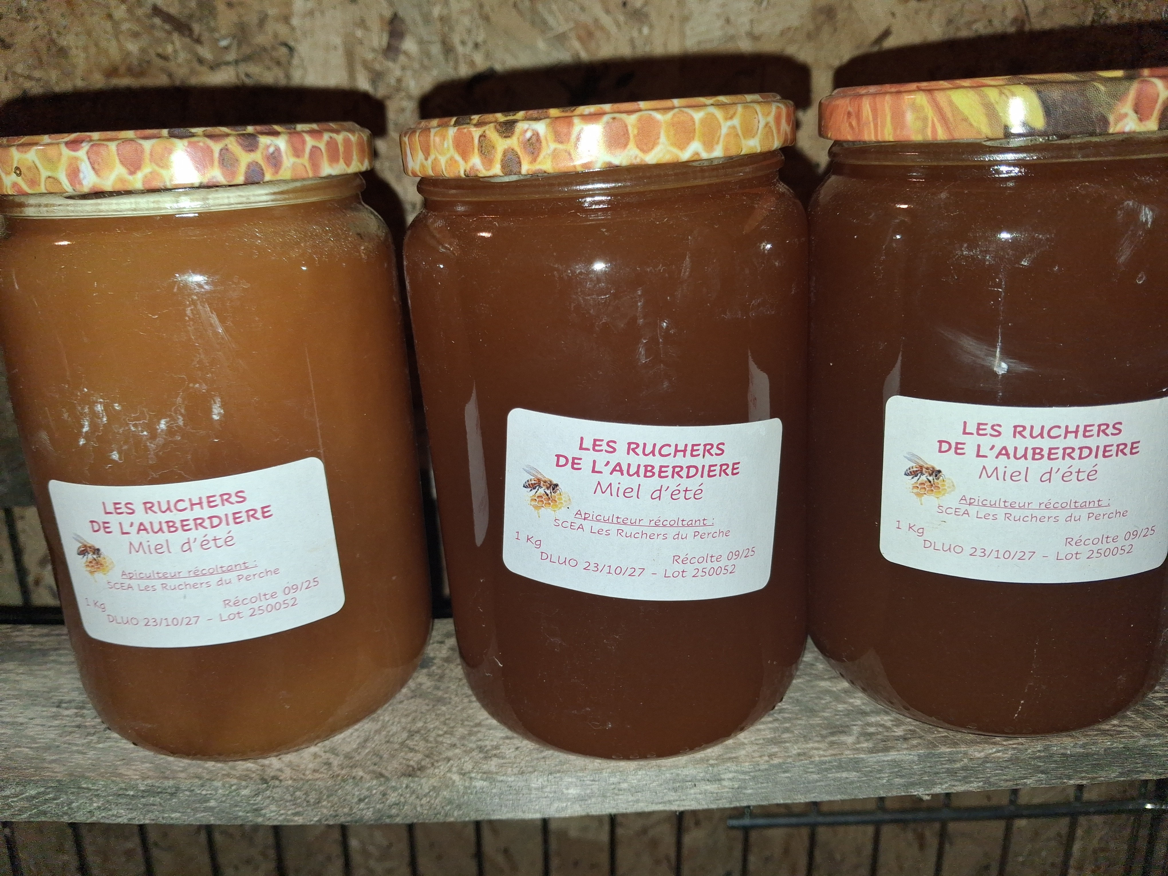 Miel d'été - Toutes fleurs - 1kg