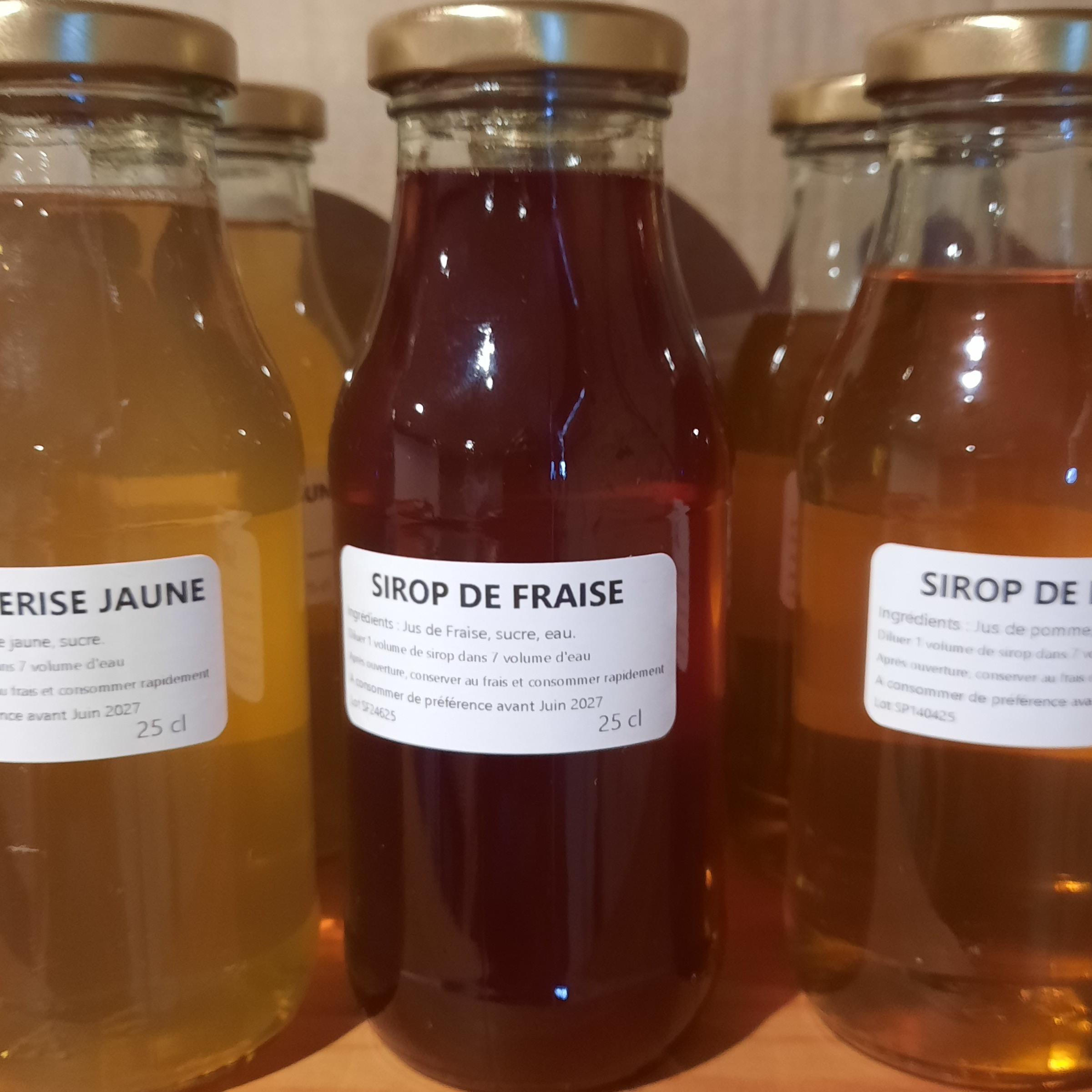 Sirop de Fraise - 250ml