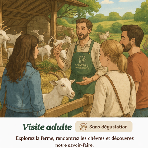 Visite adulte SANS dégustation