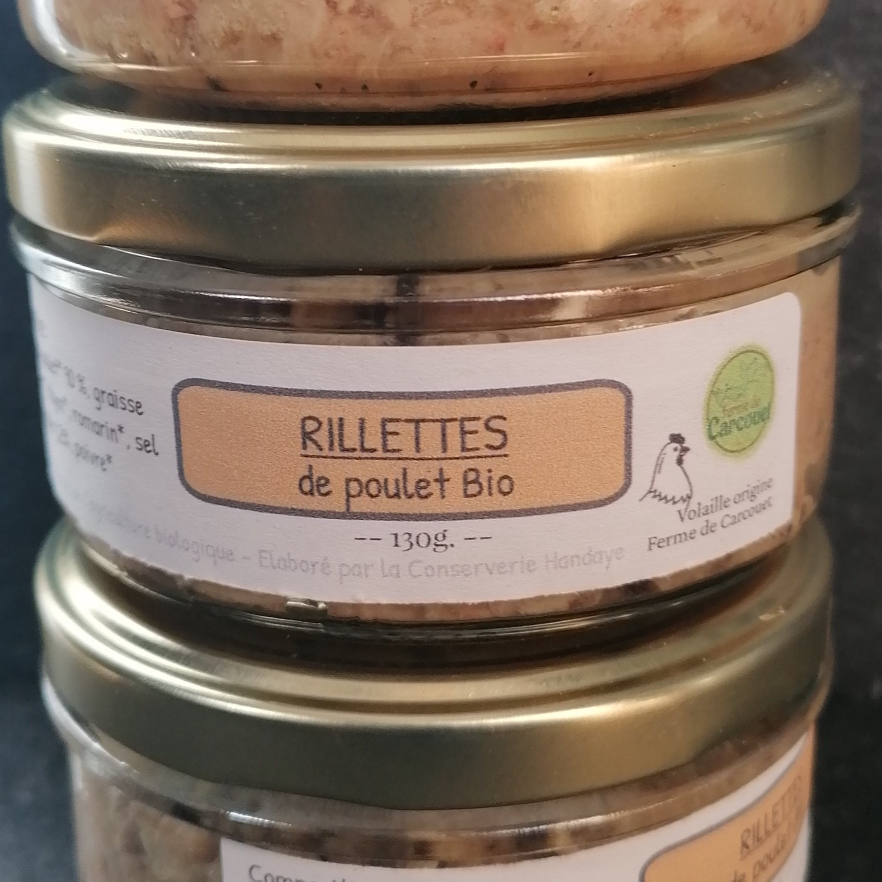 Rillettes de poulet - 130g