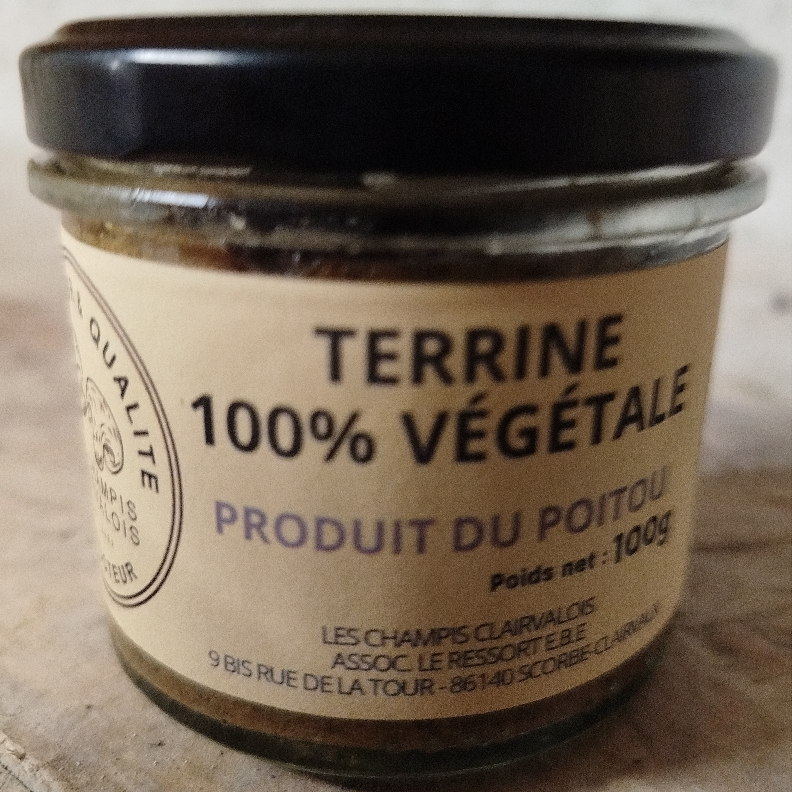 Terrine 100% végétale