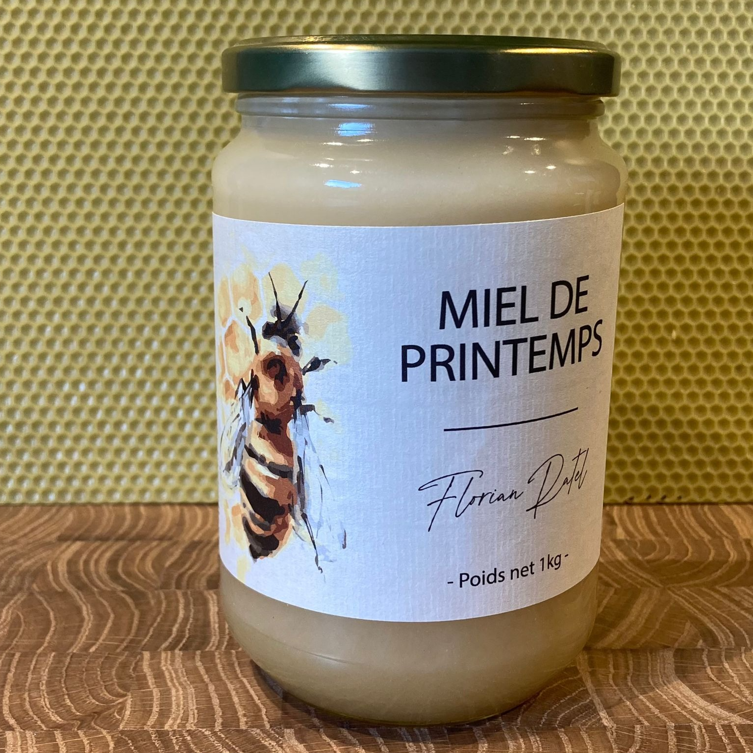 Miel de printemps pot de 1 Kg