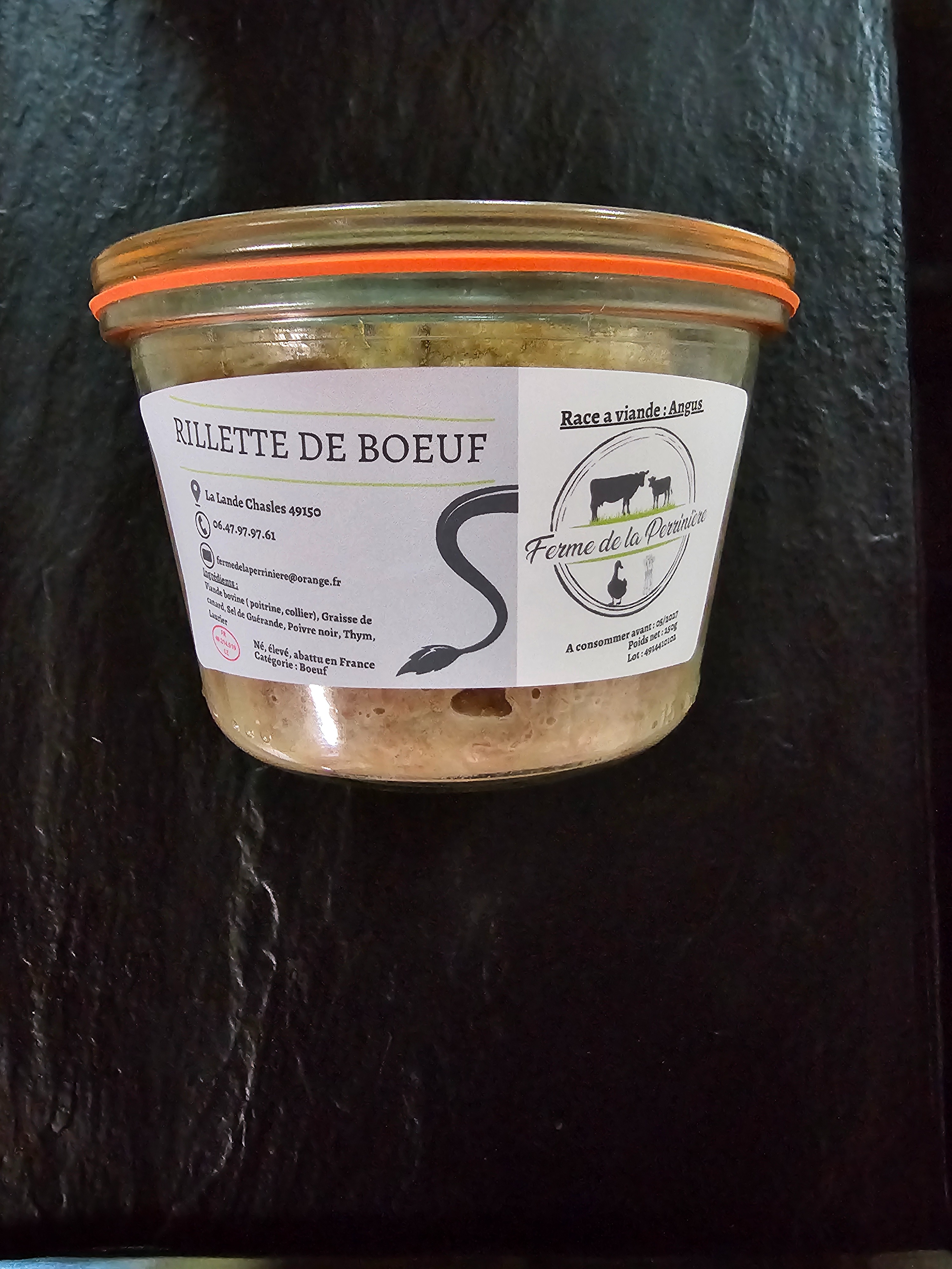 Rillettes de boeuf - 250g