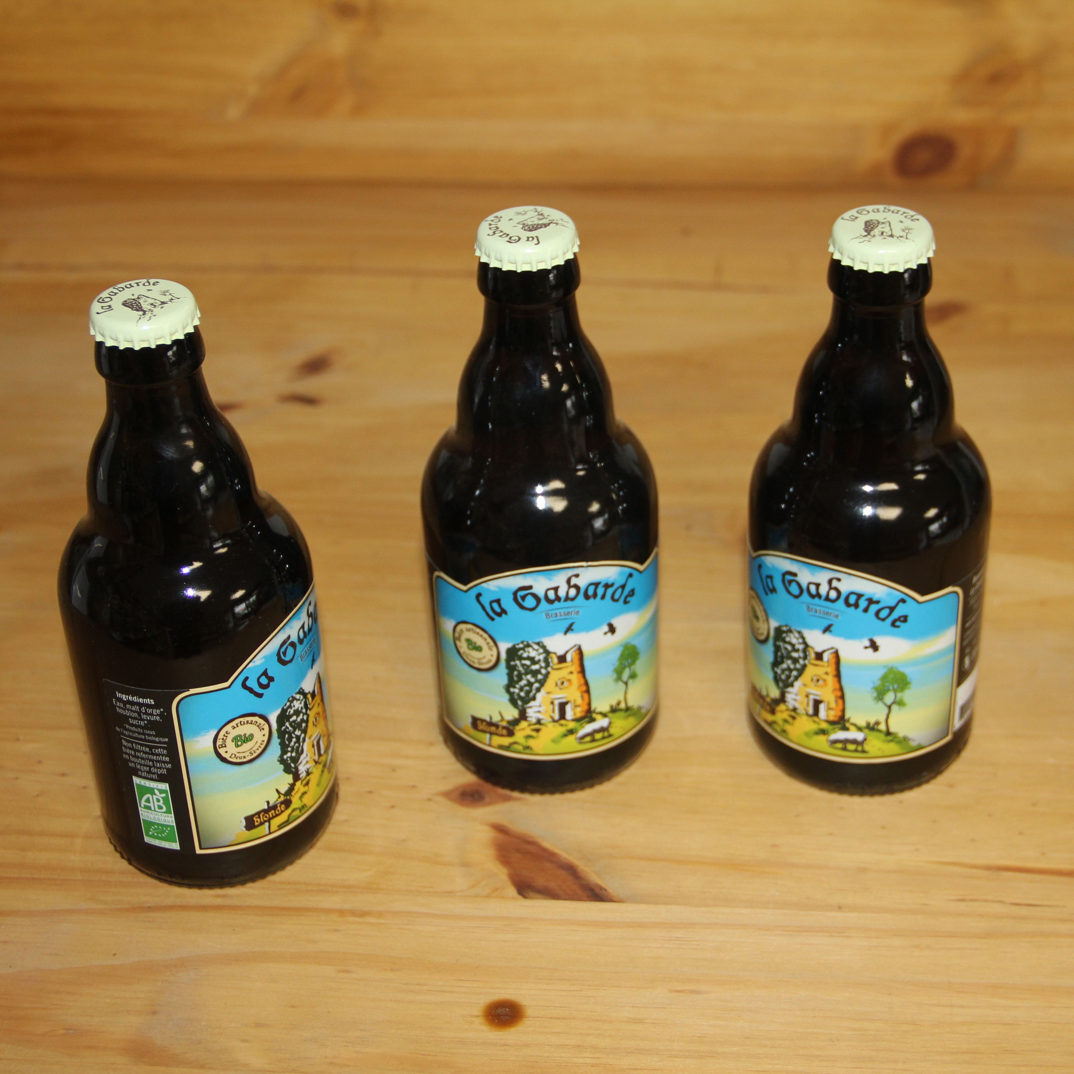 Bière La Gabarde blonde 33 cl