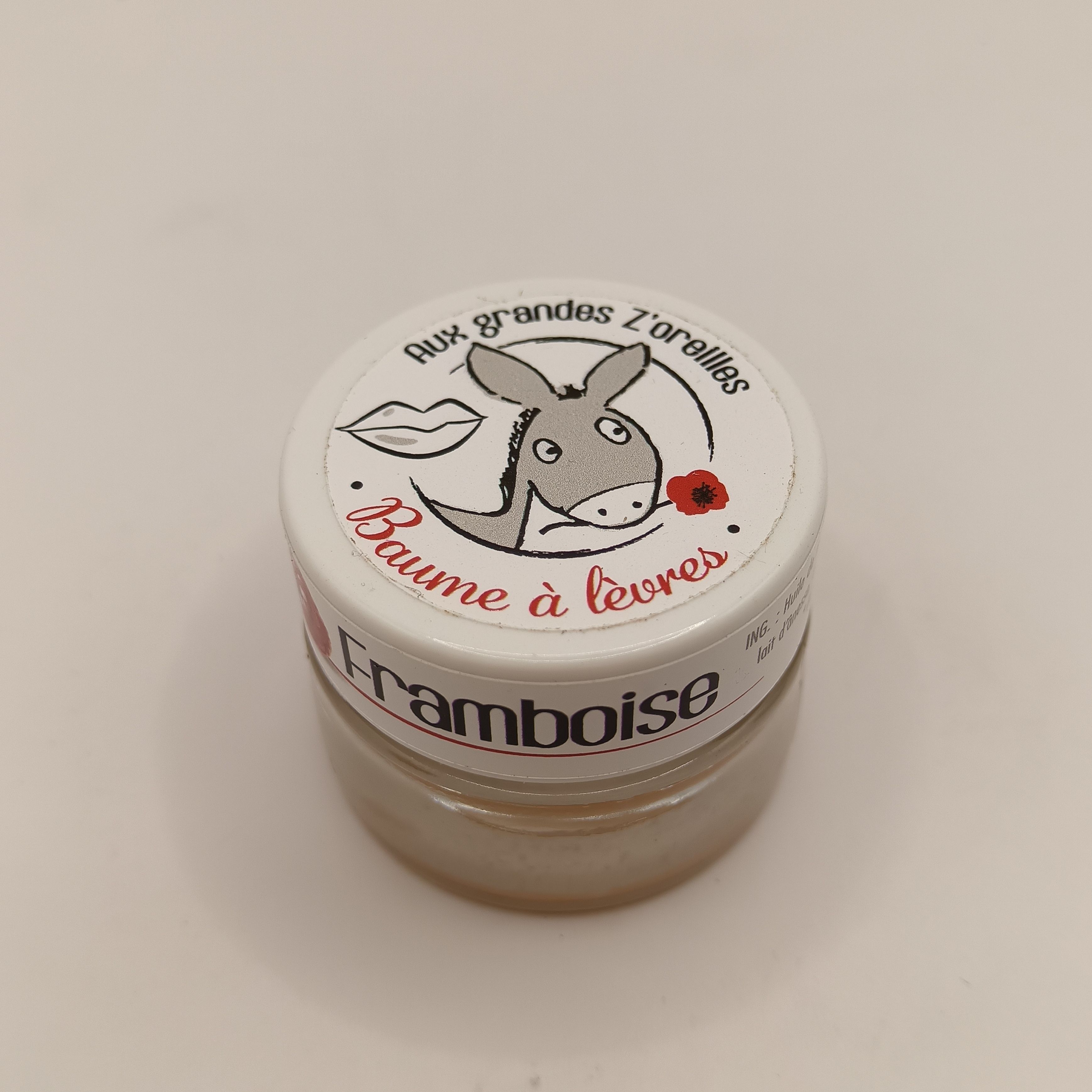 Baume à lèvre framboise 7ML