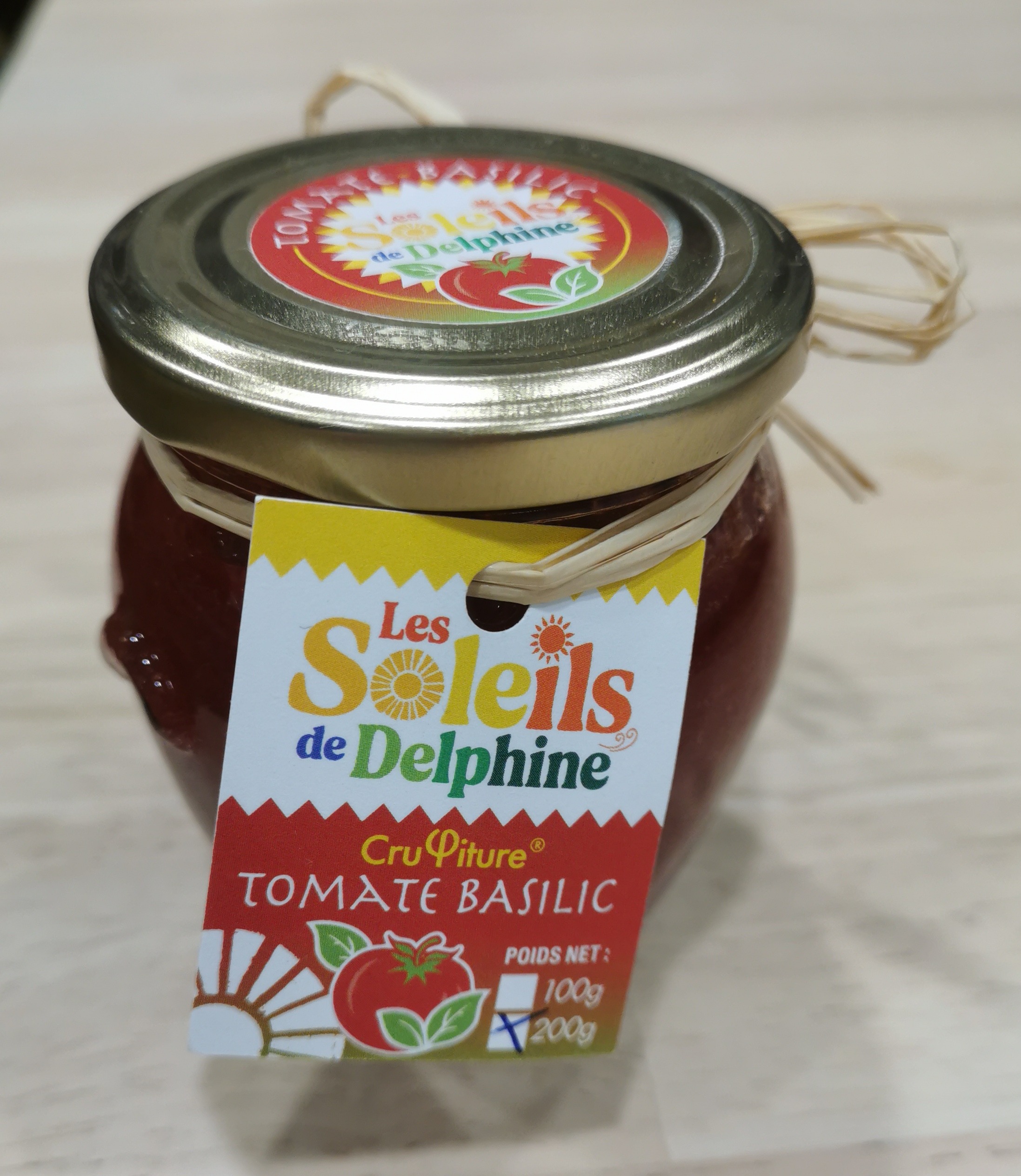 Crufiture Tomates basilic