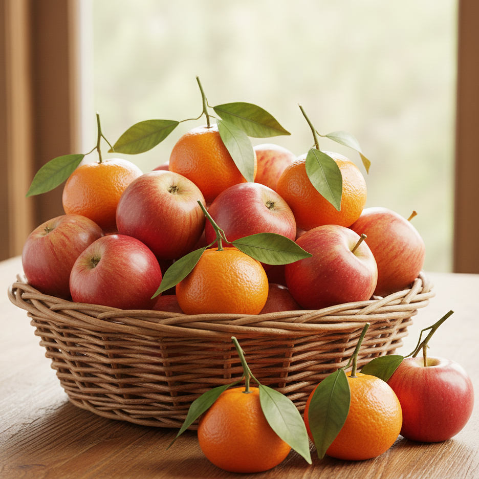 Panier de fruits locaux 5€