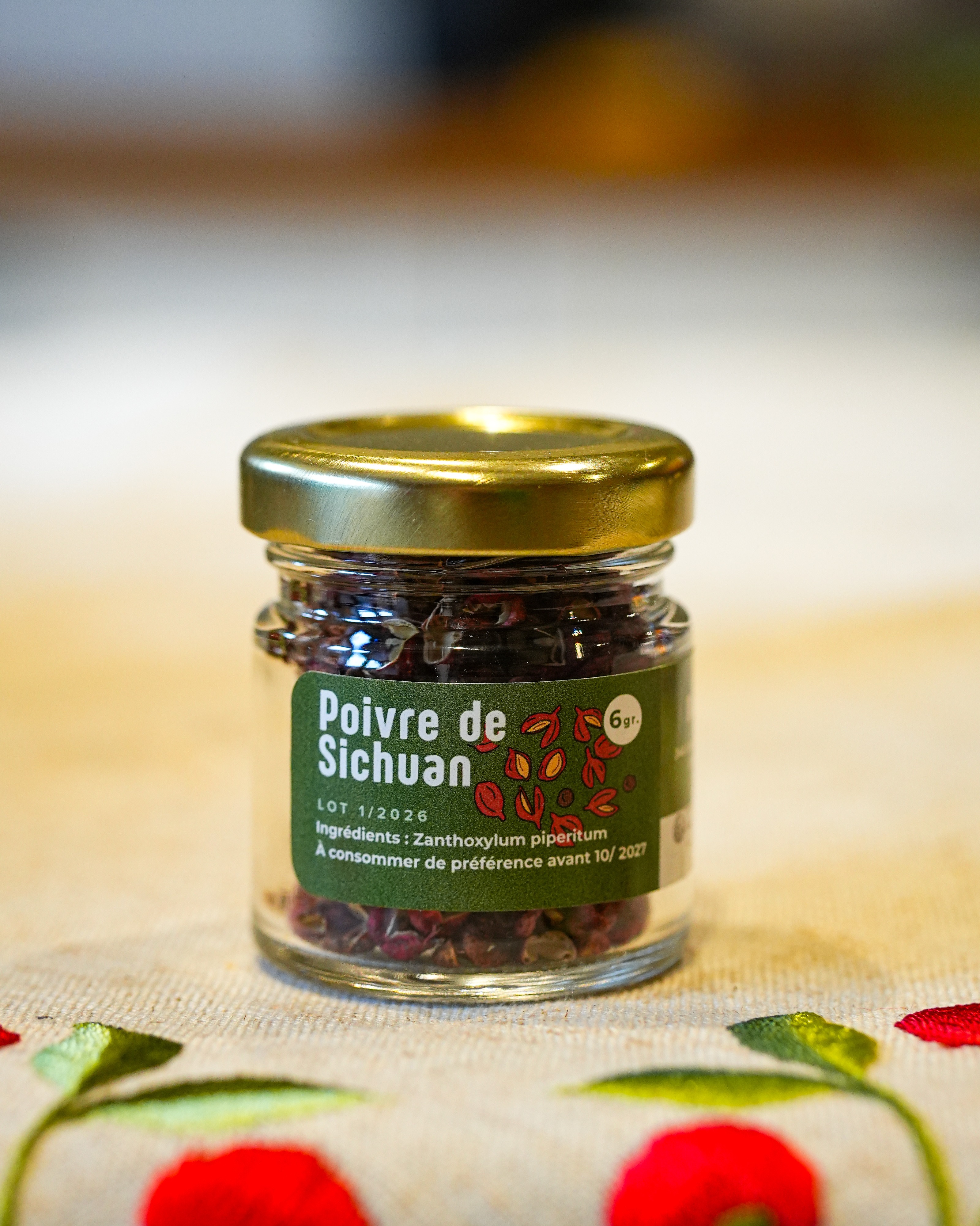 Poivre du Sichuan - pot 6 g - Niargoutte - 6g