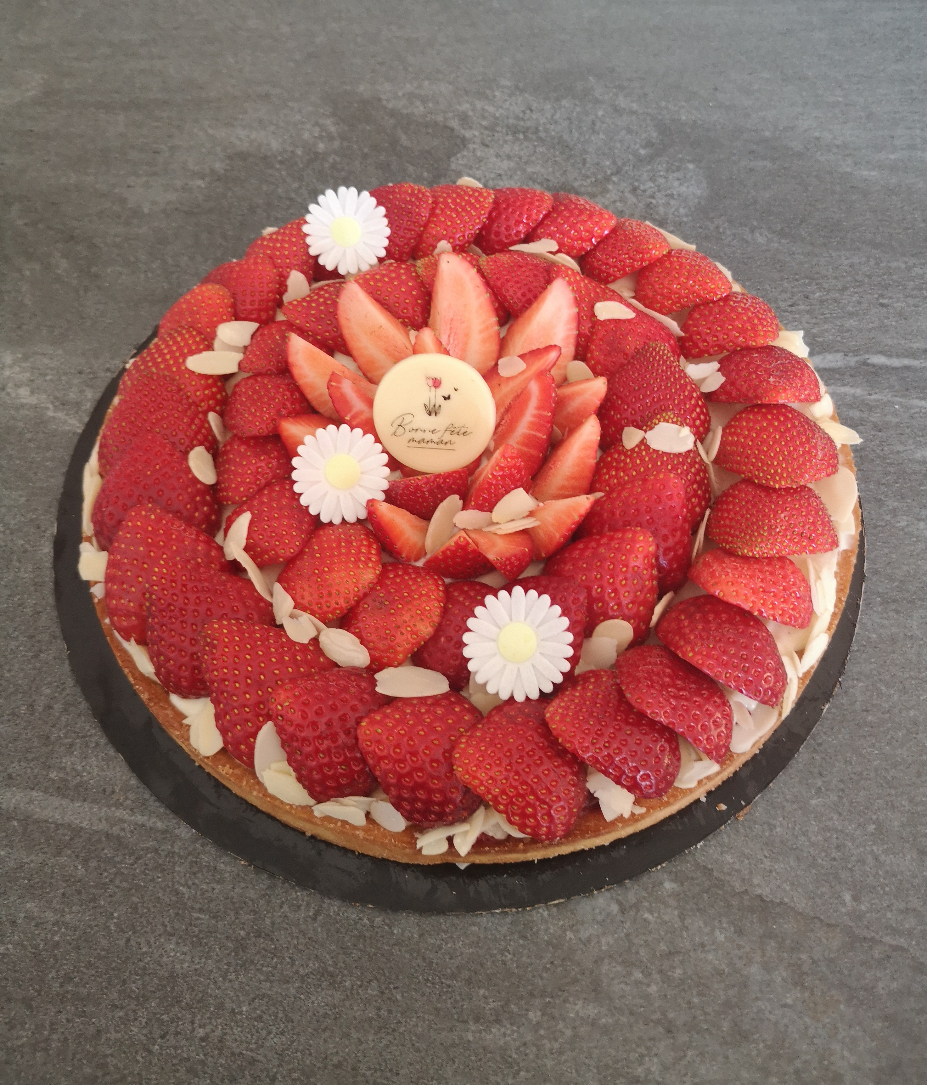 Tarte aux fraises