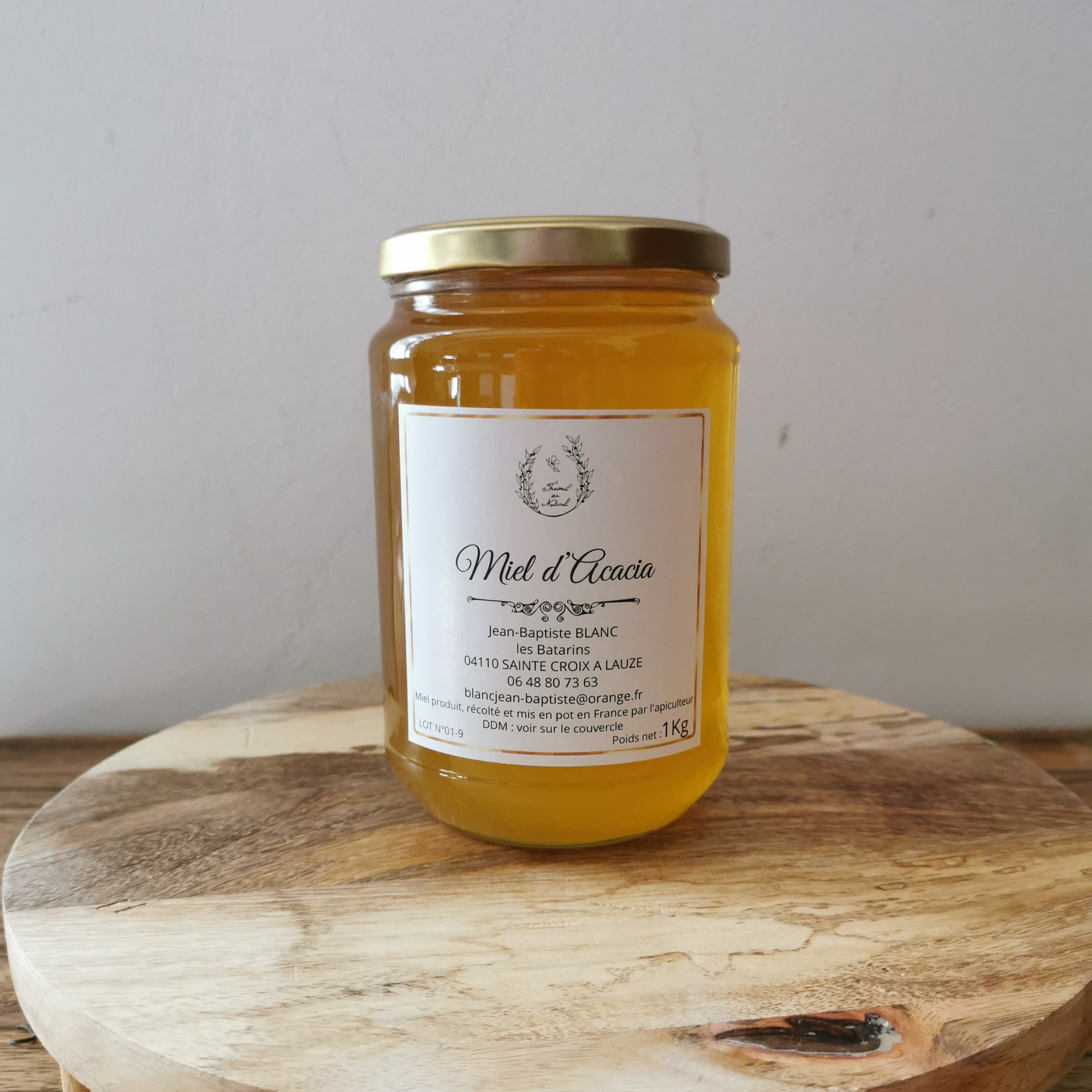 Miel d'acacia 1 Kg